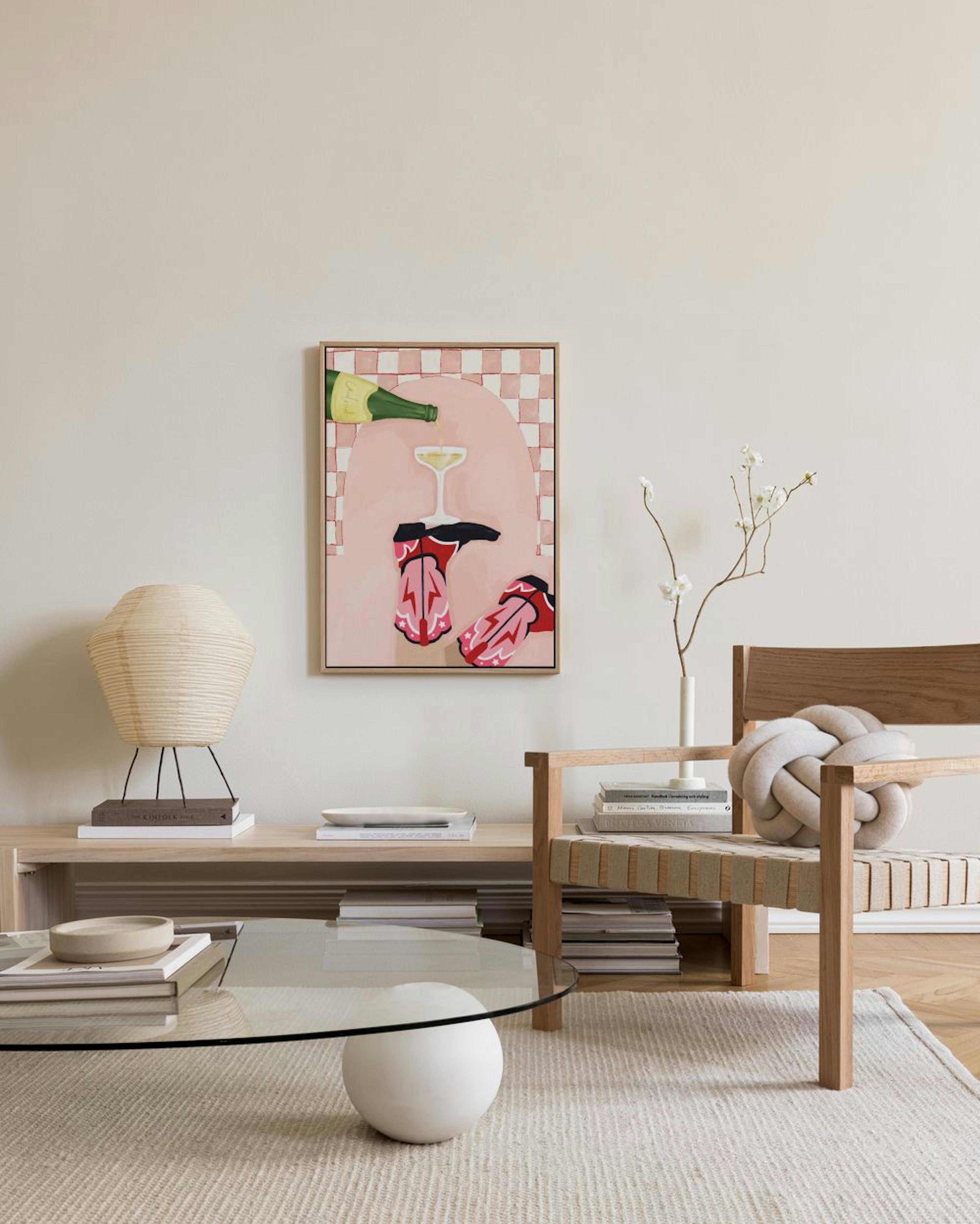 Bottoms Up Canvas