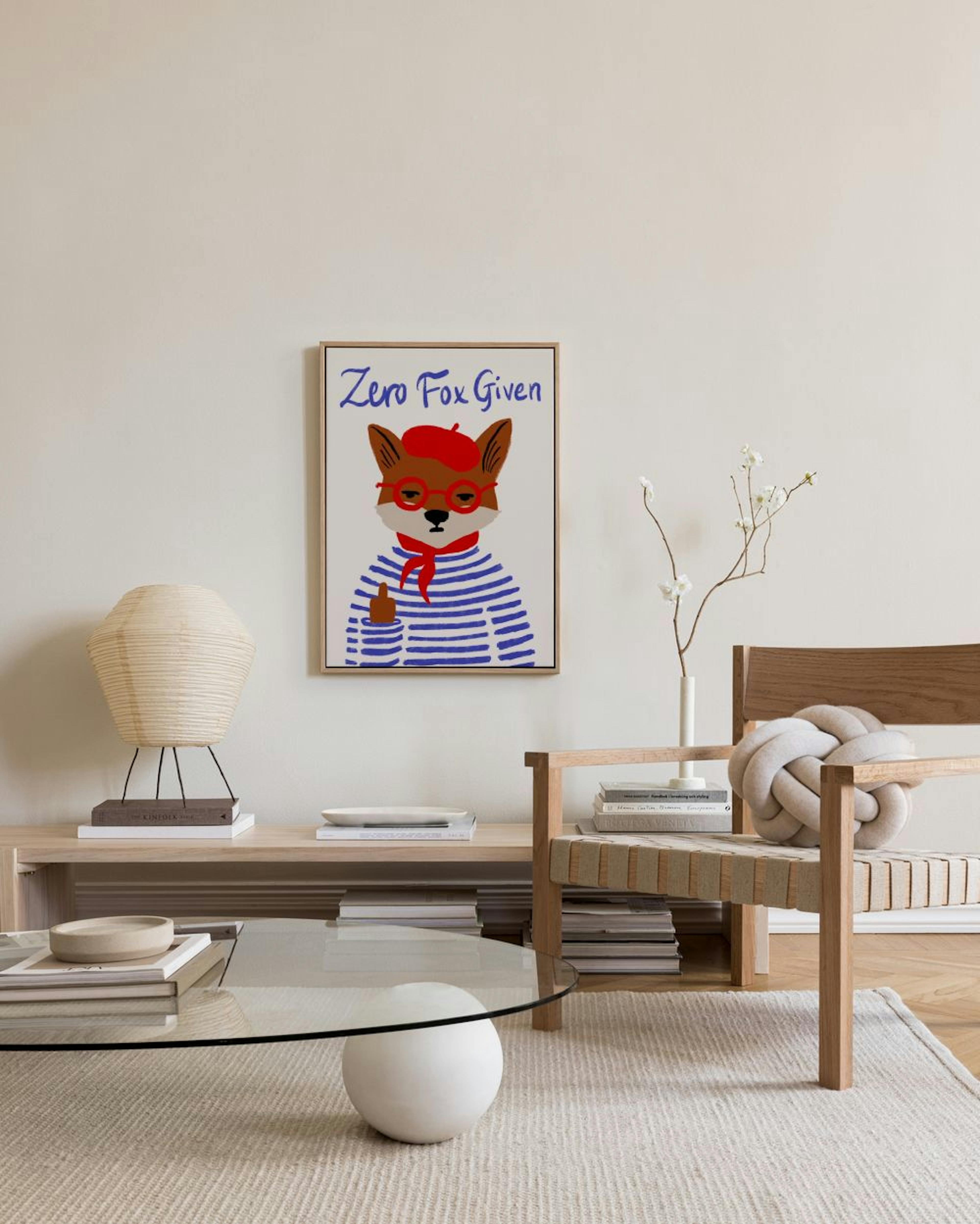 Zero Fox Given Leinwand
