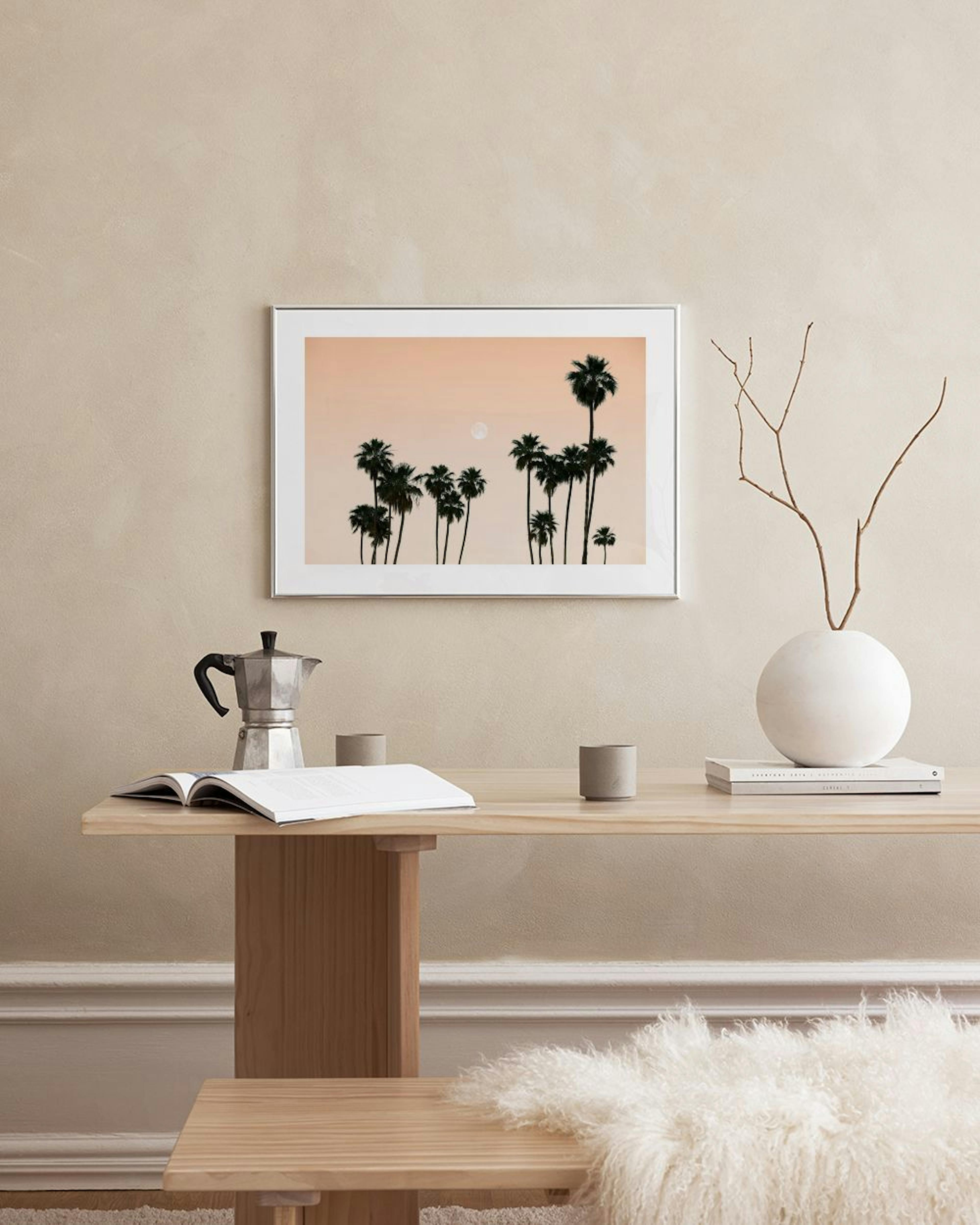 Palms in the Sky Print