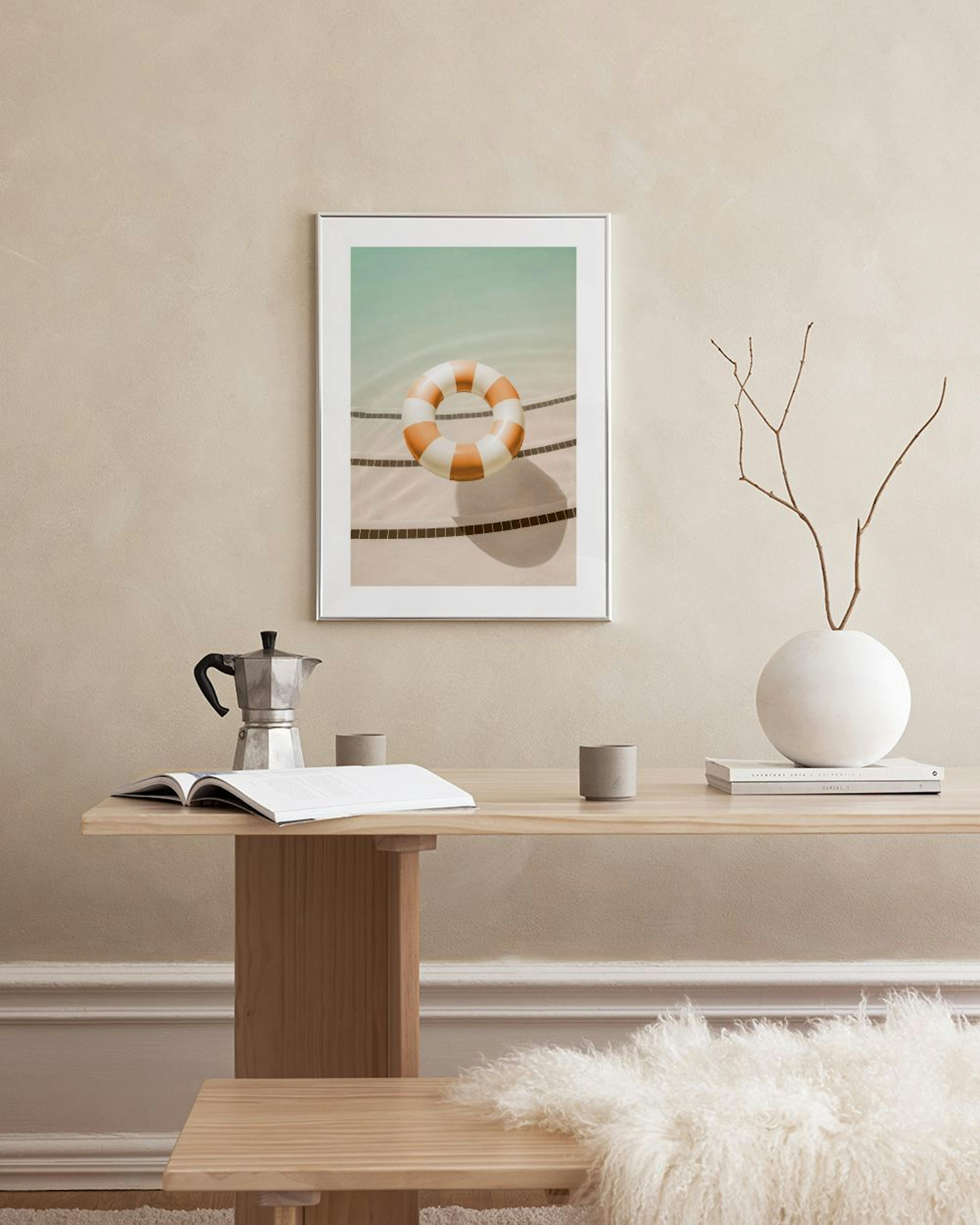 Swim Ring Poster