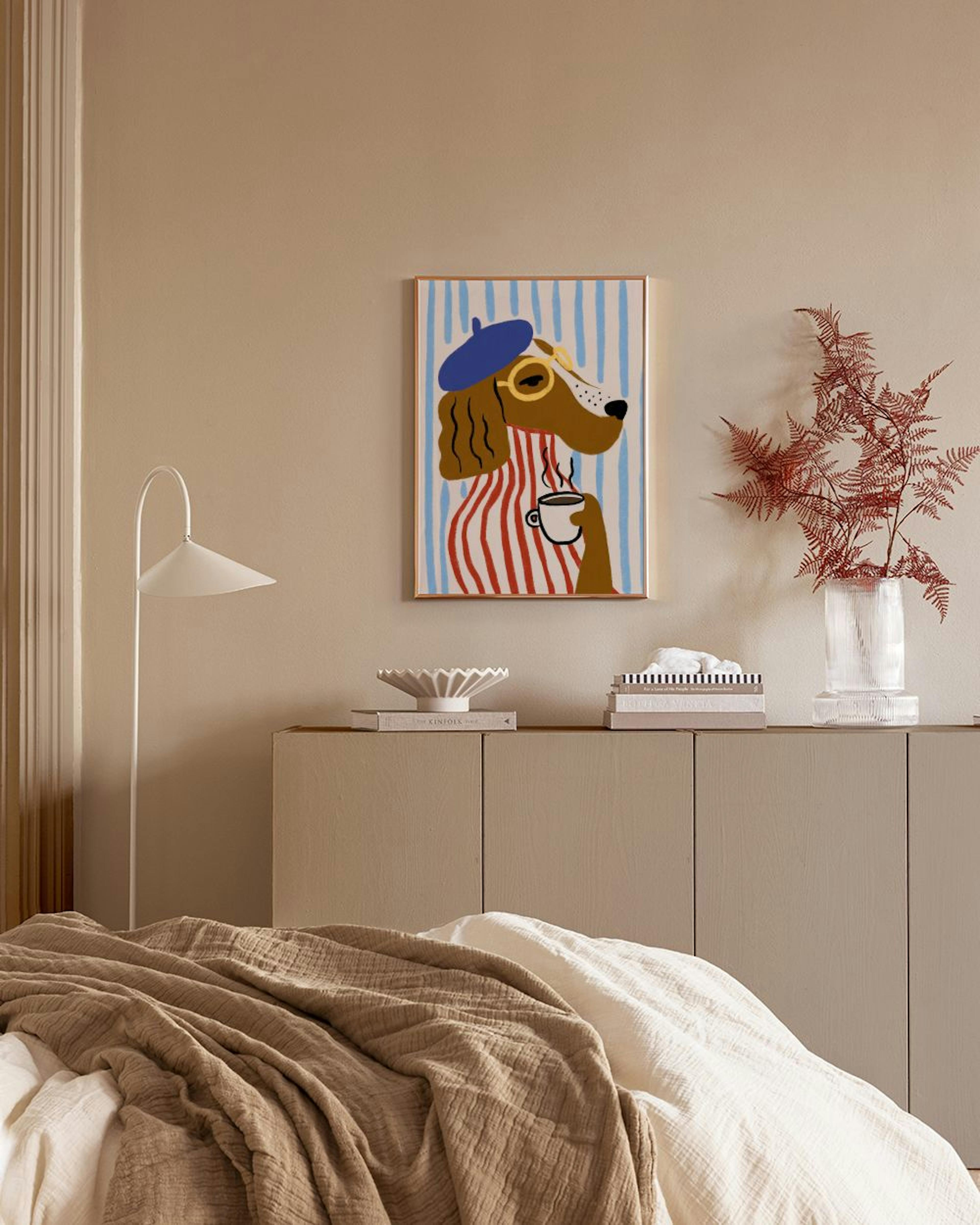 Sophisticated Dog Affiche