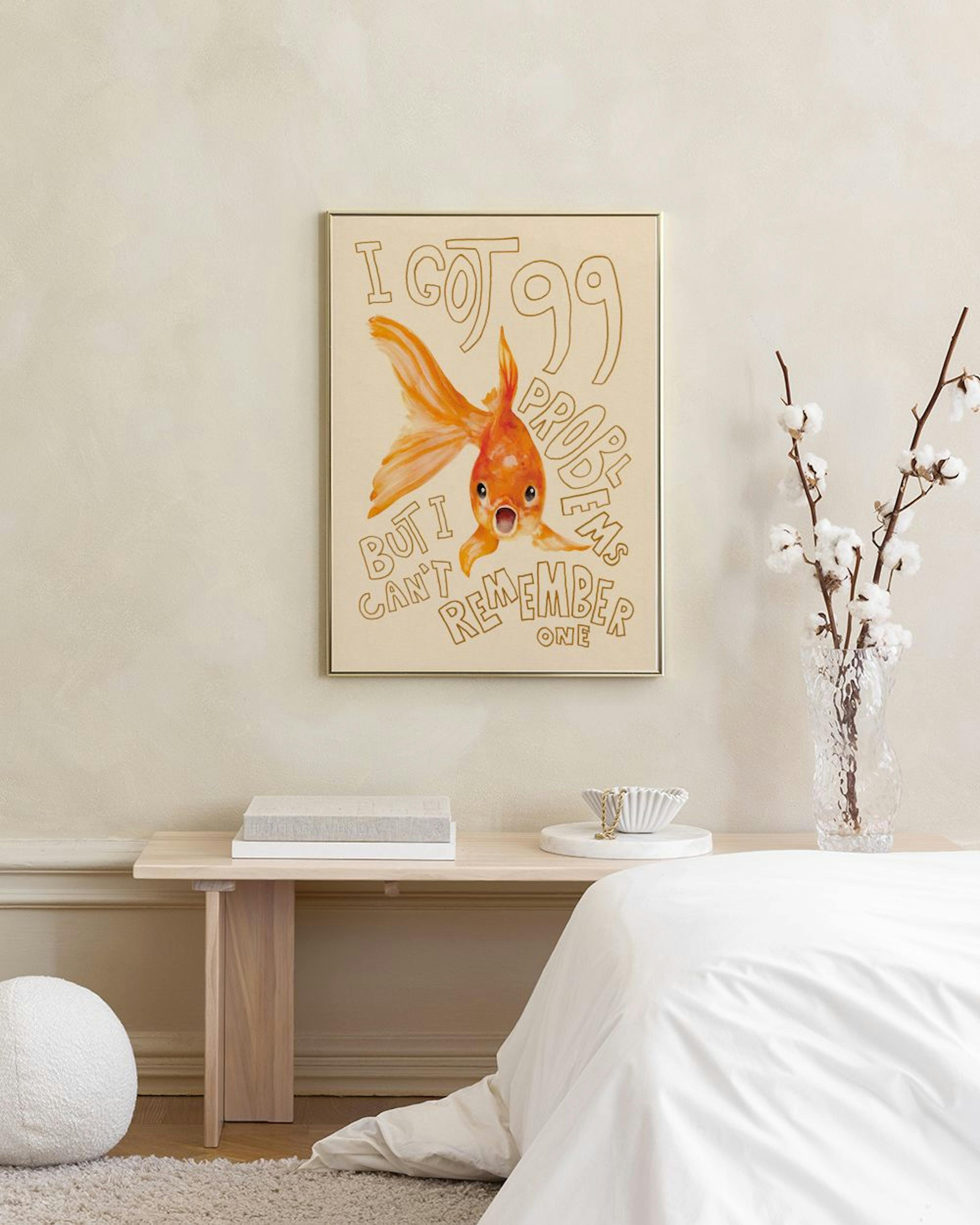 Memory of a Goldfish Print