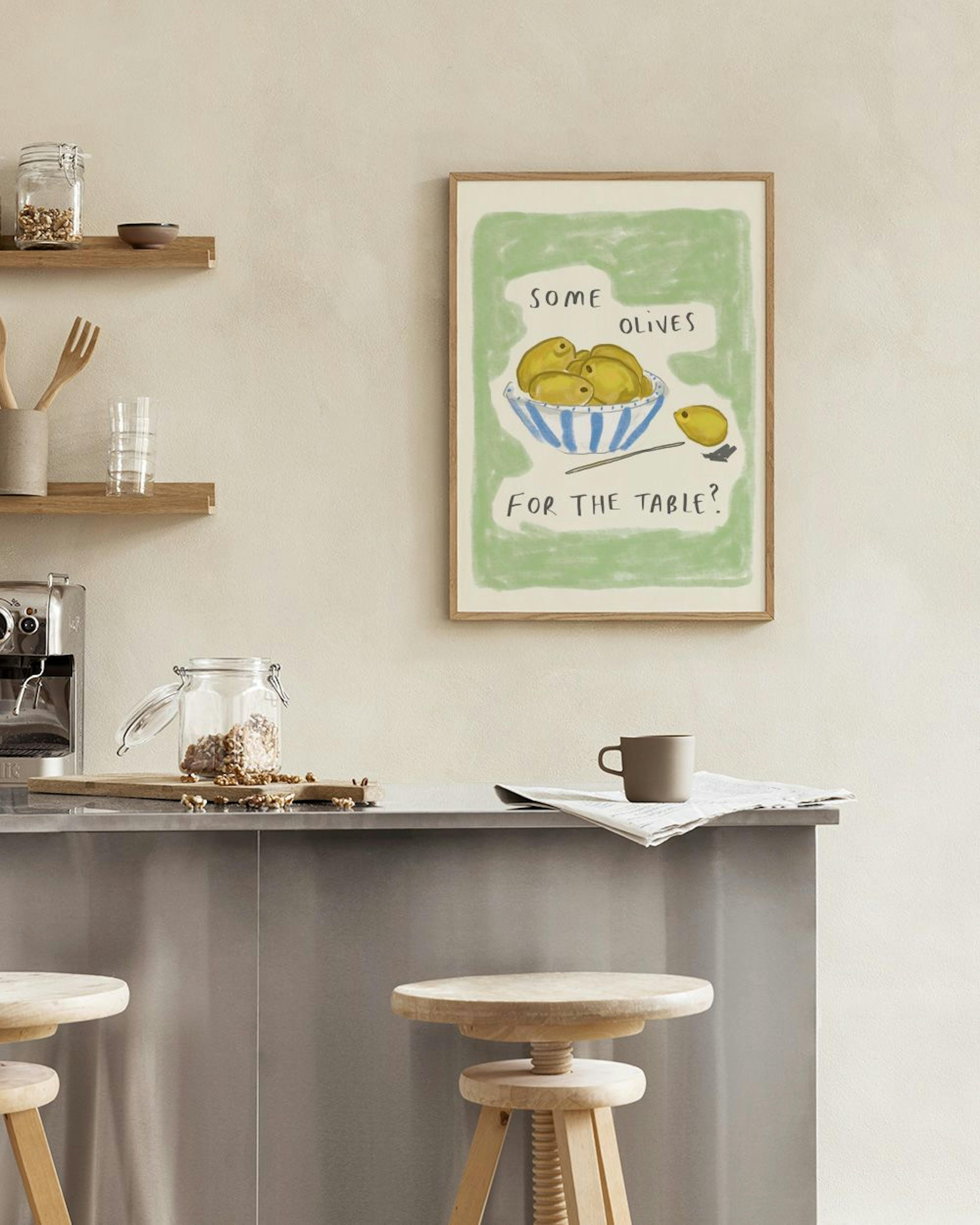 Lauren Emmett - Olives Print