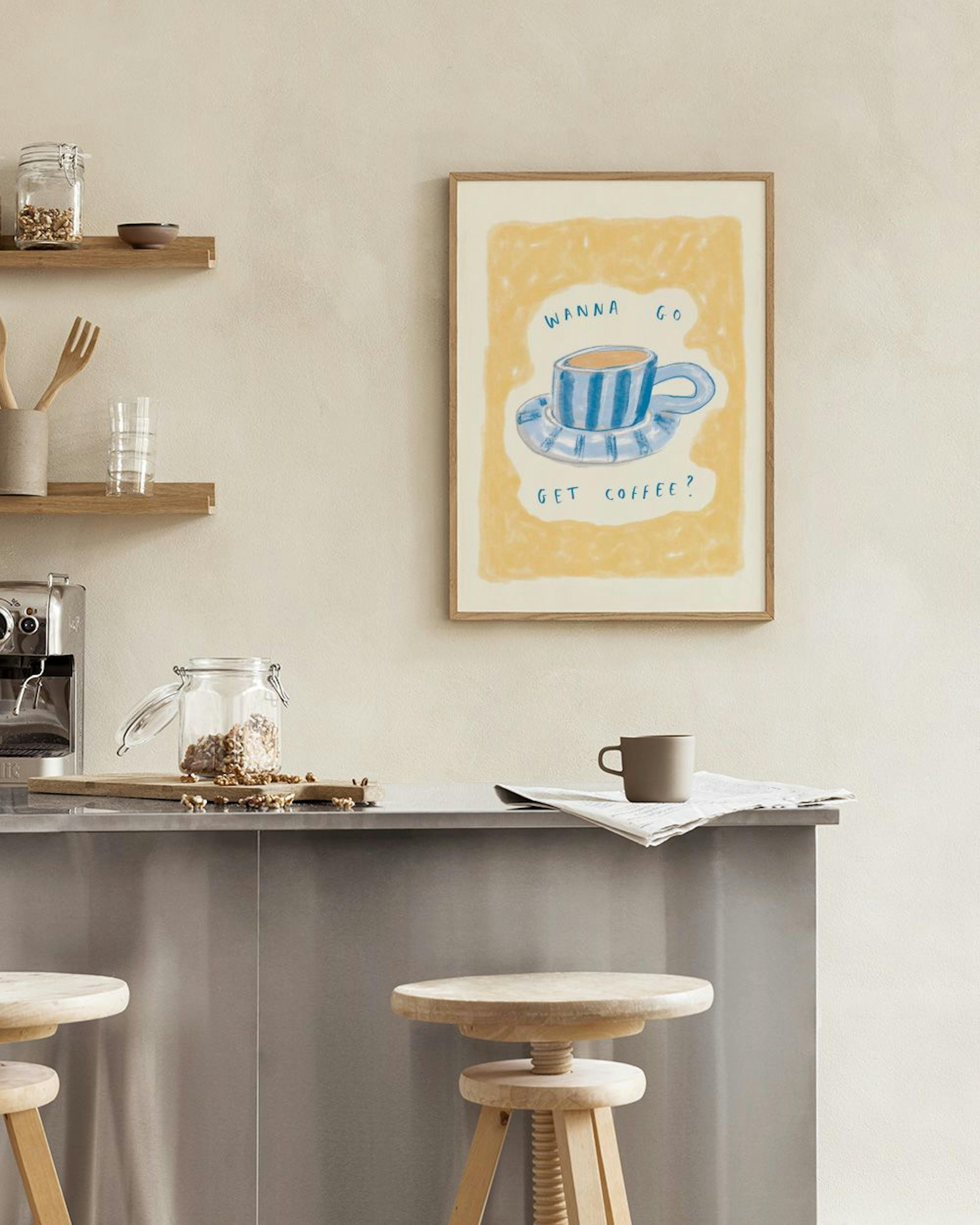 Lauren Emmett - Coffee Affiche