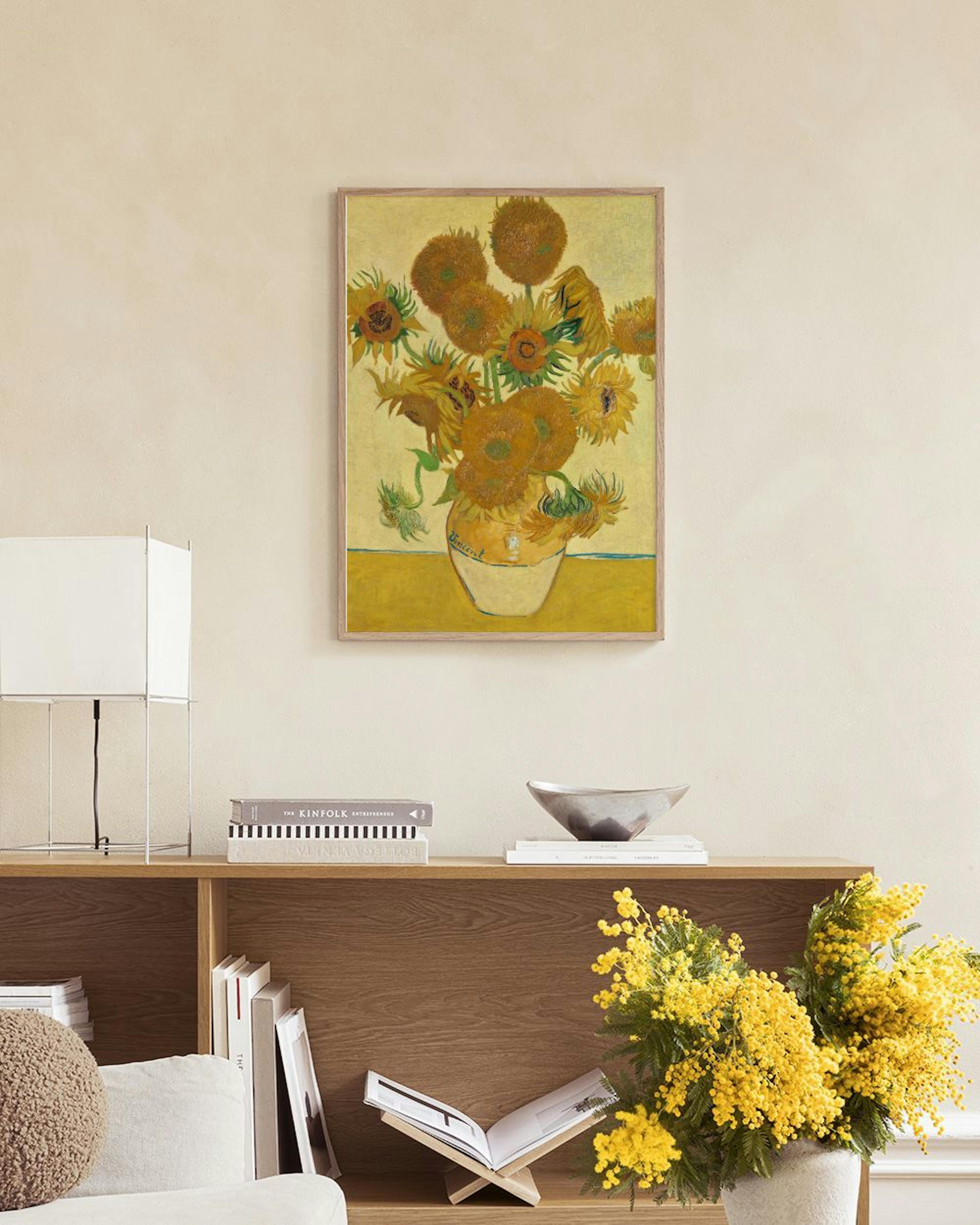 Van Gogh - Sunflowers Poster