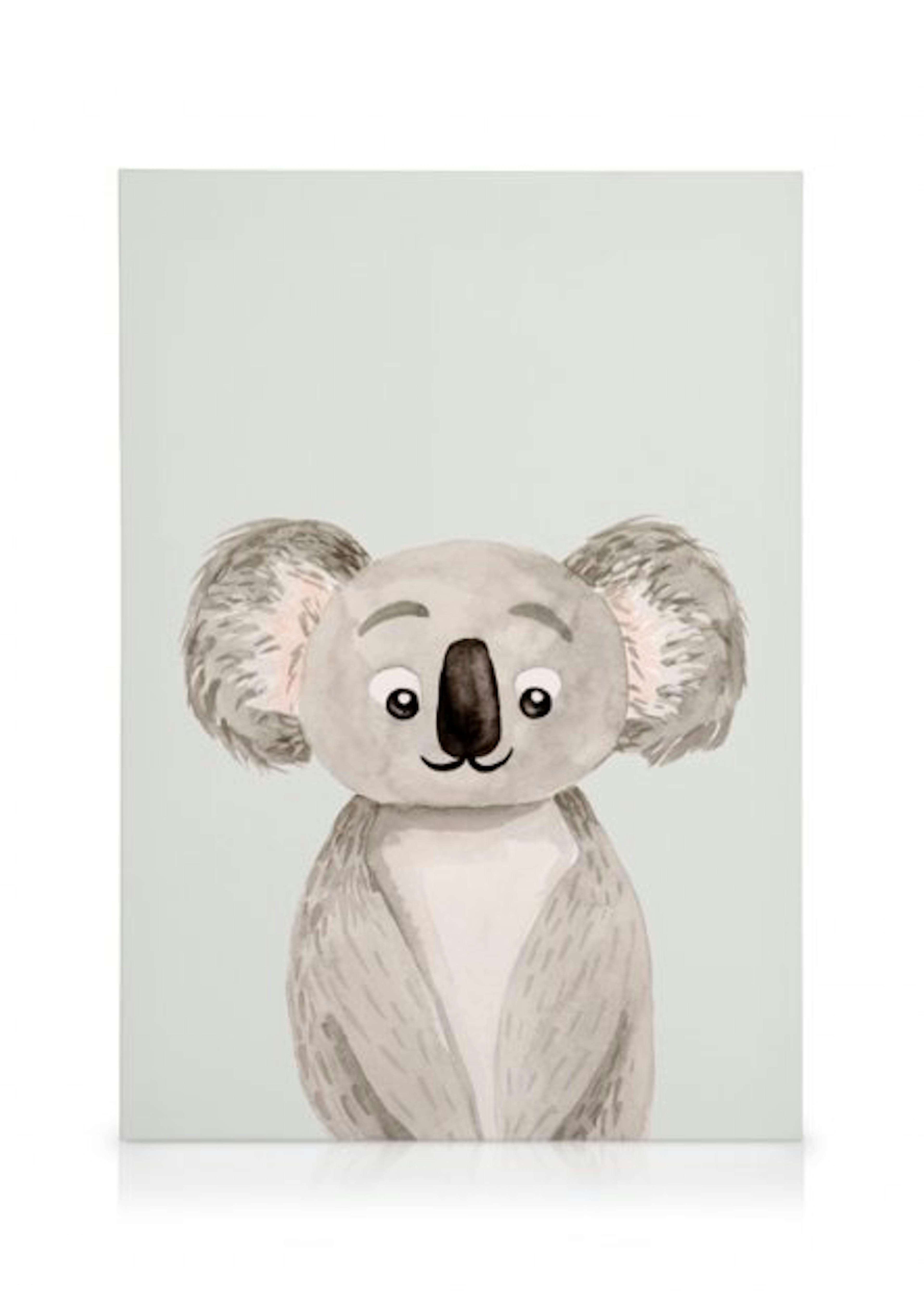 Koala and Sloth Dúo de lienzos