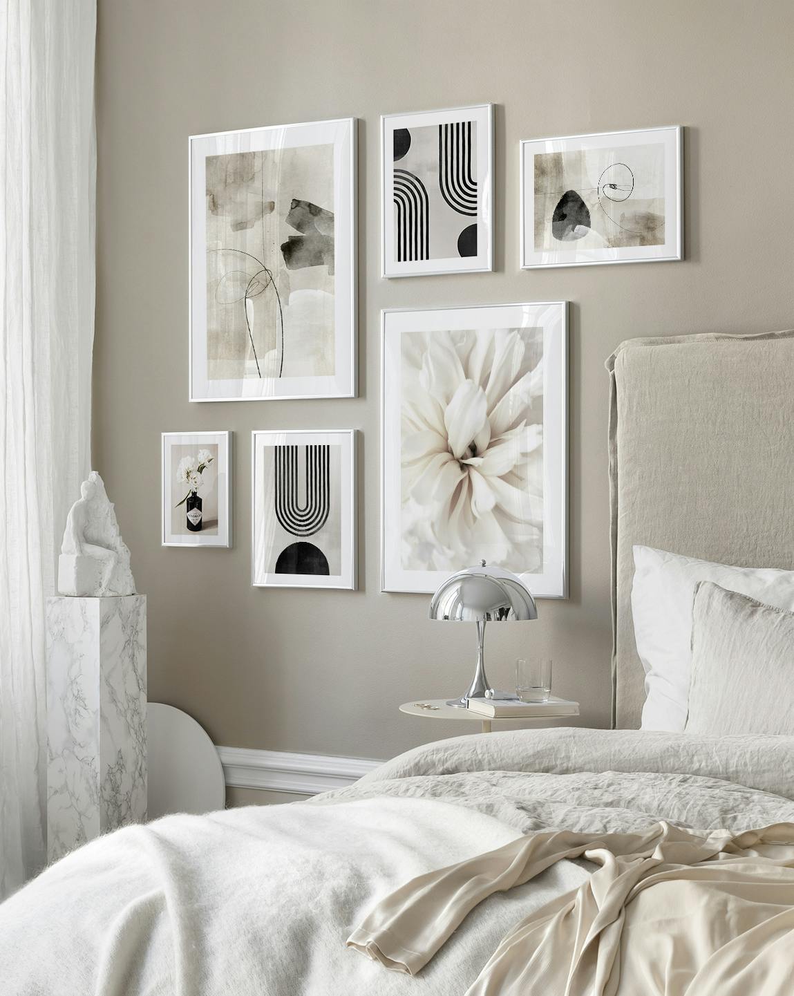 Beige & Bright gallery wall (ONE SIZE)