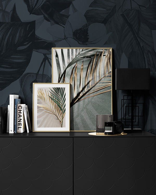 Golden palms gallery wall (ONE SIZE)