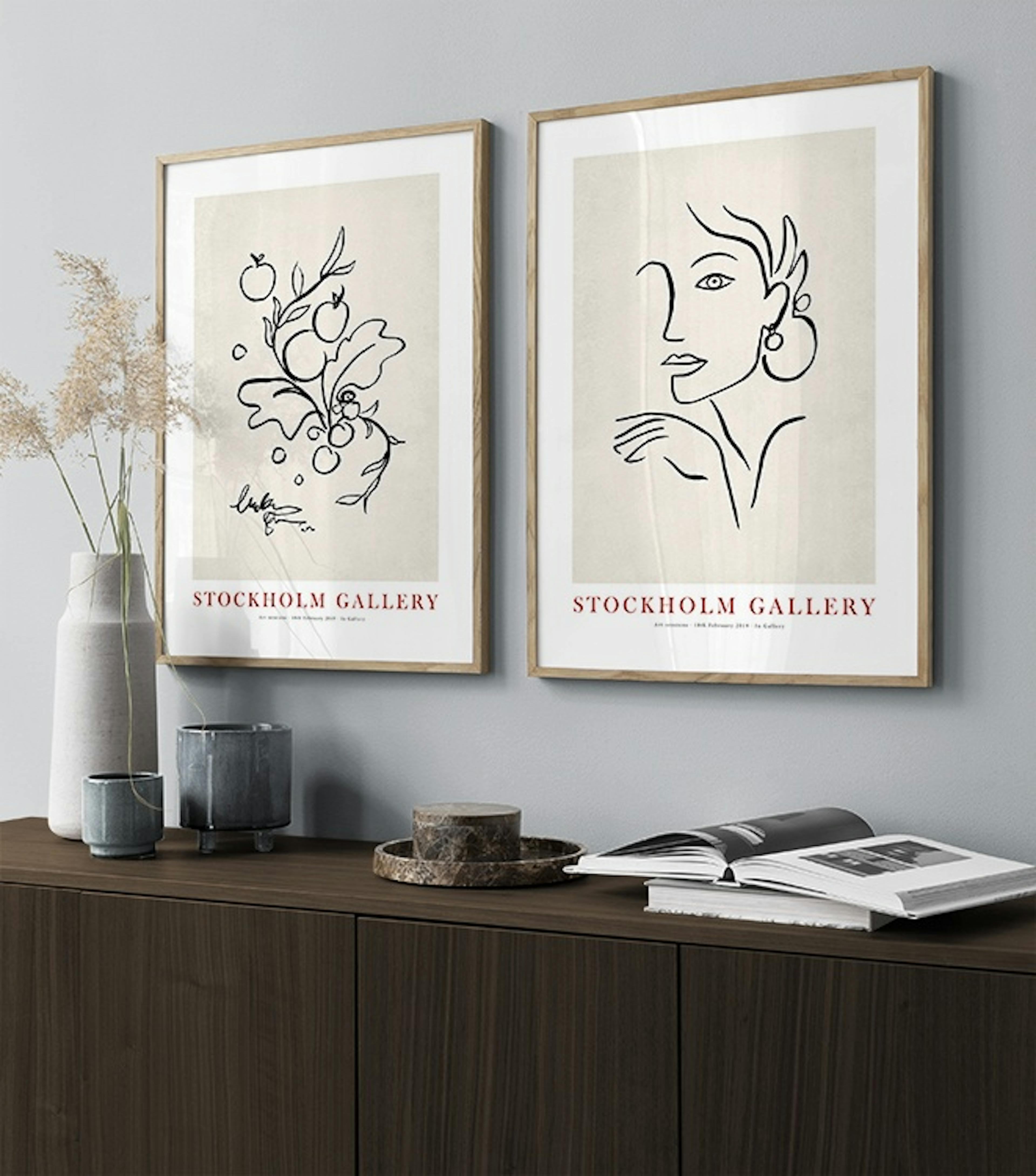 STHLM x 2 gallery wall