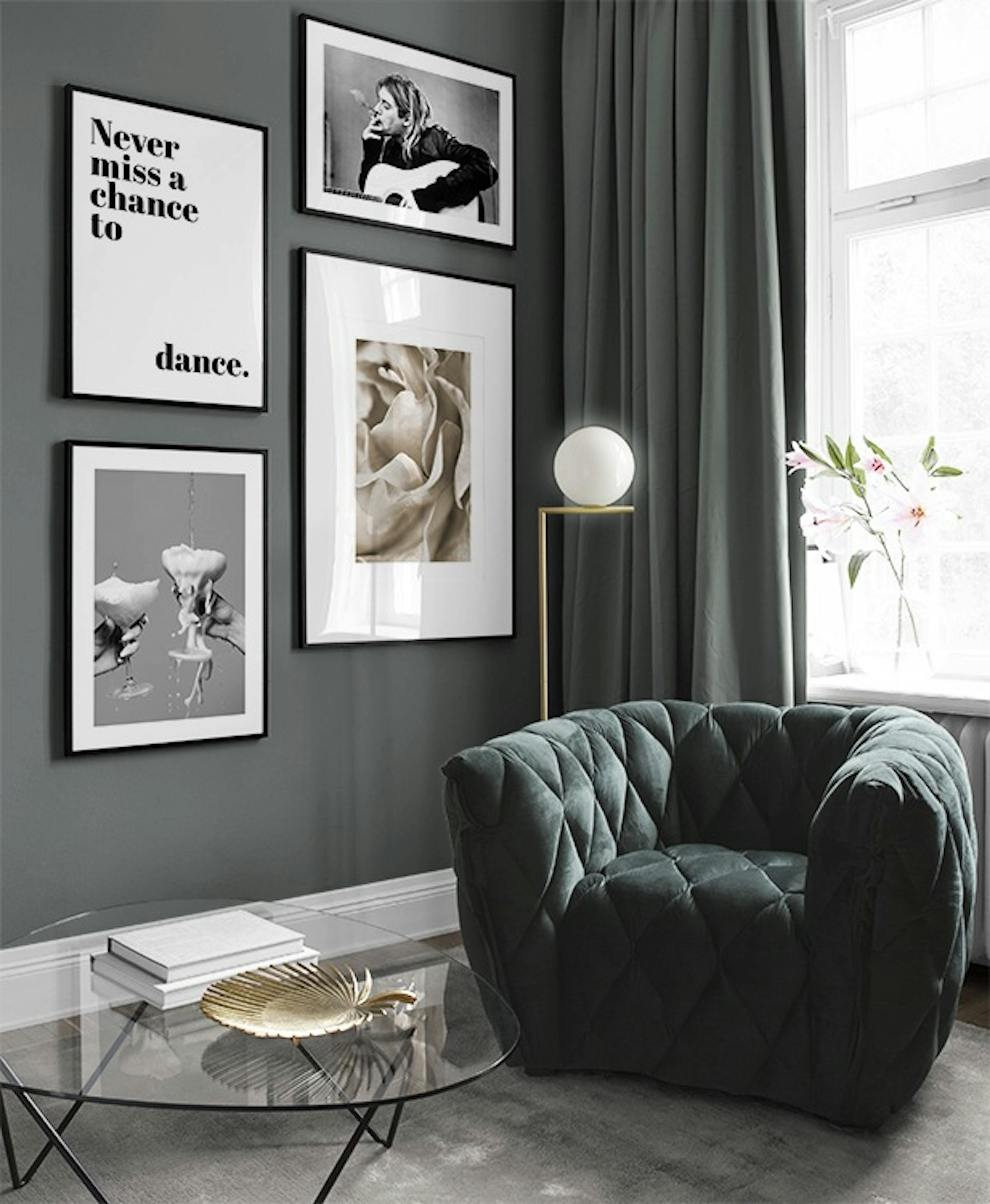 Cheers & Dance gallery wall