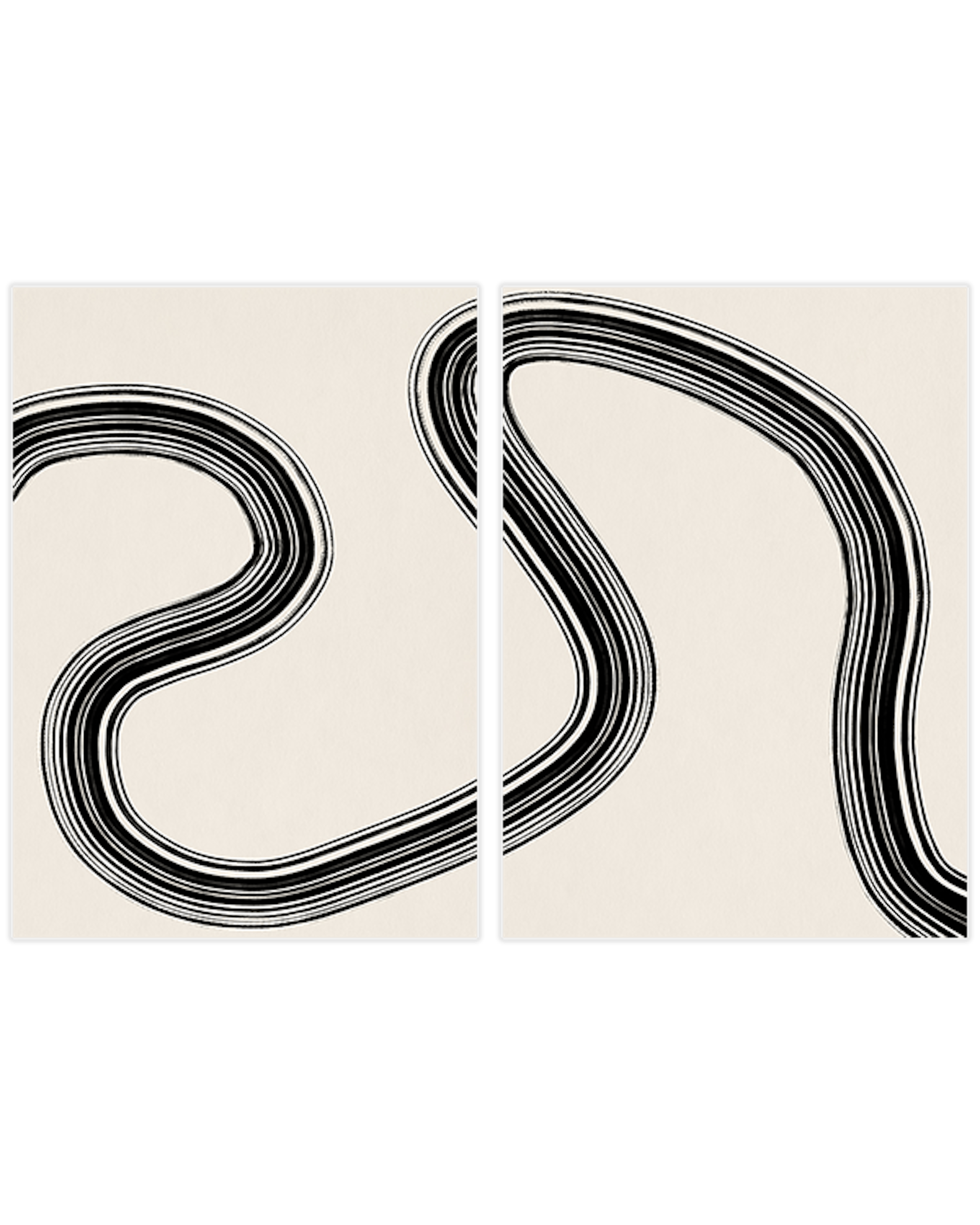 Black Curve Duo Lot de posters