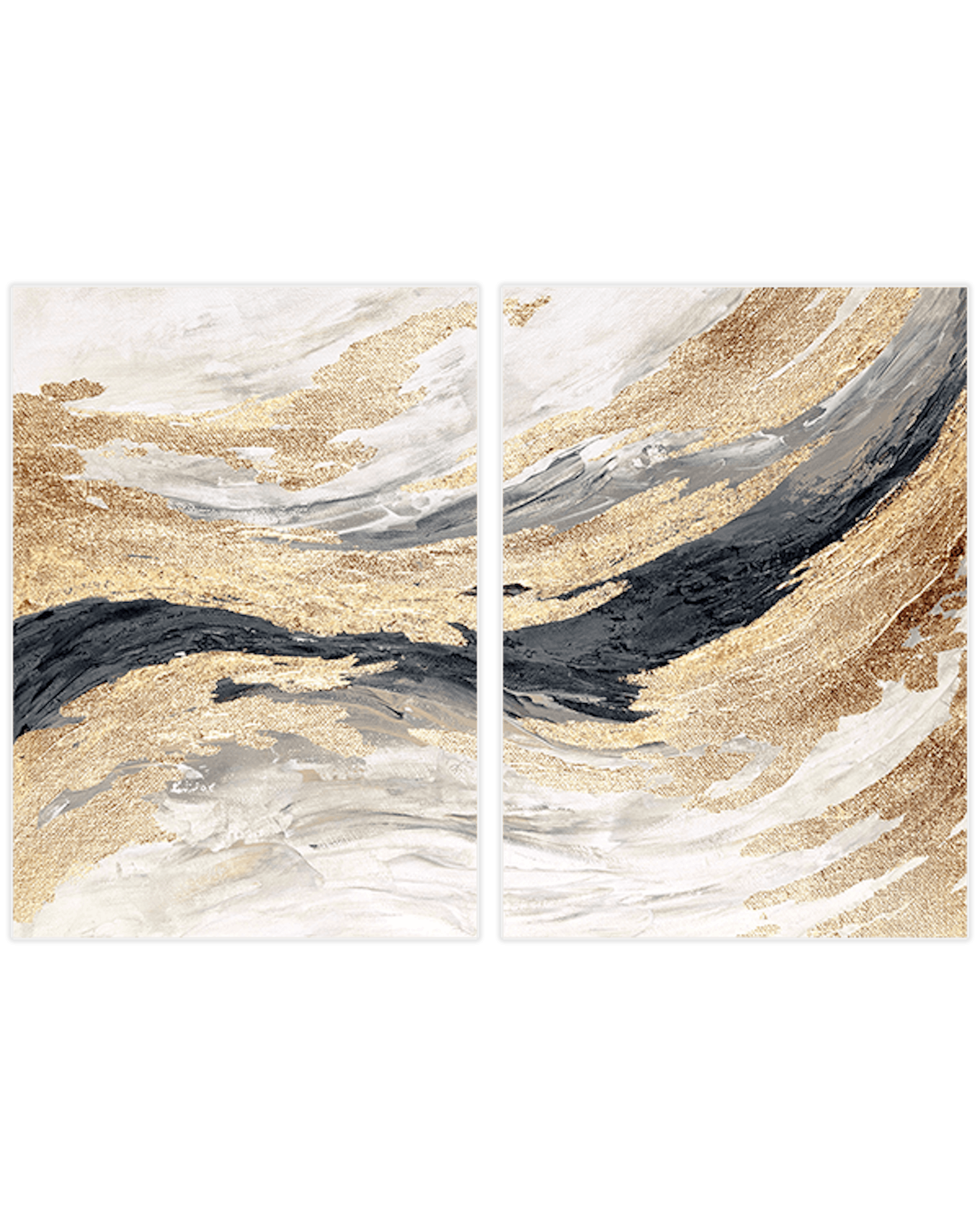 Gold Wave Duo Postersets