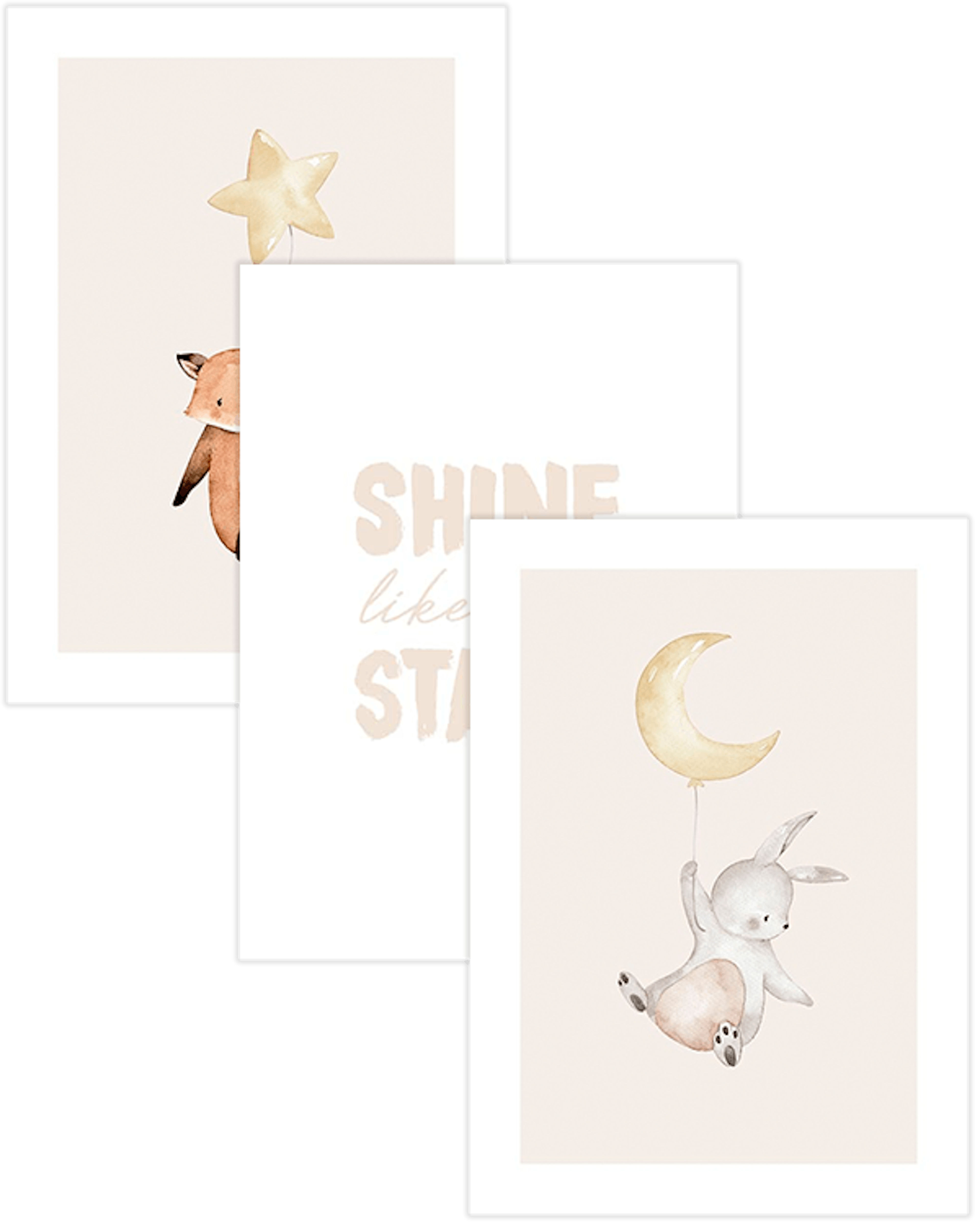 Flying Fox Trio Posterpaket