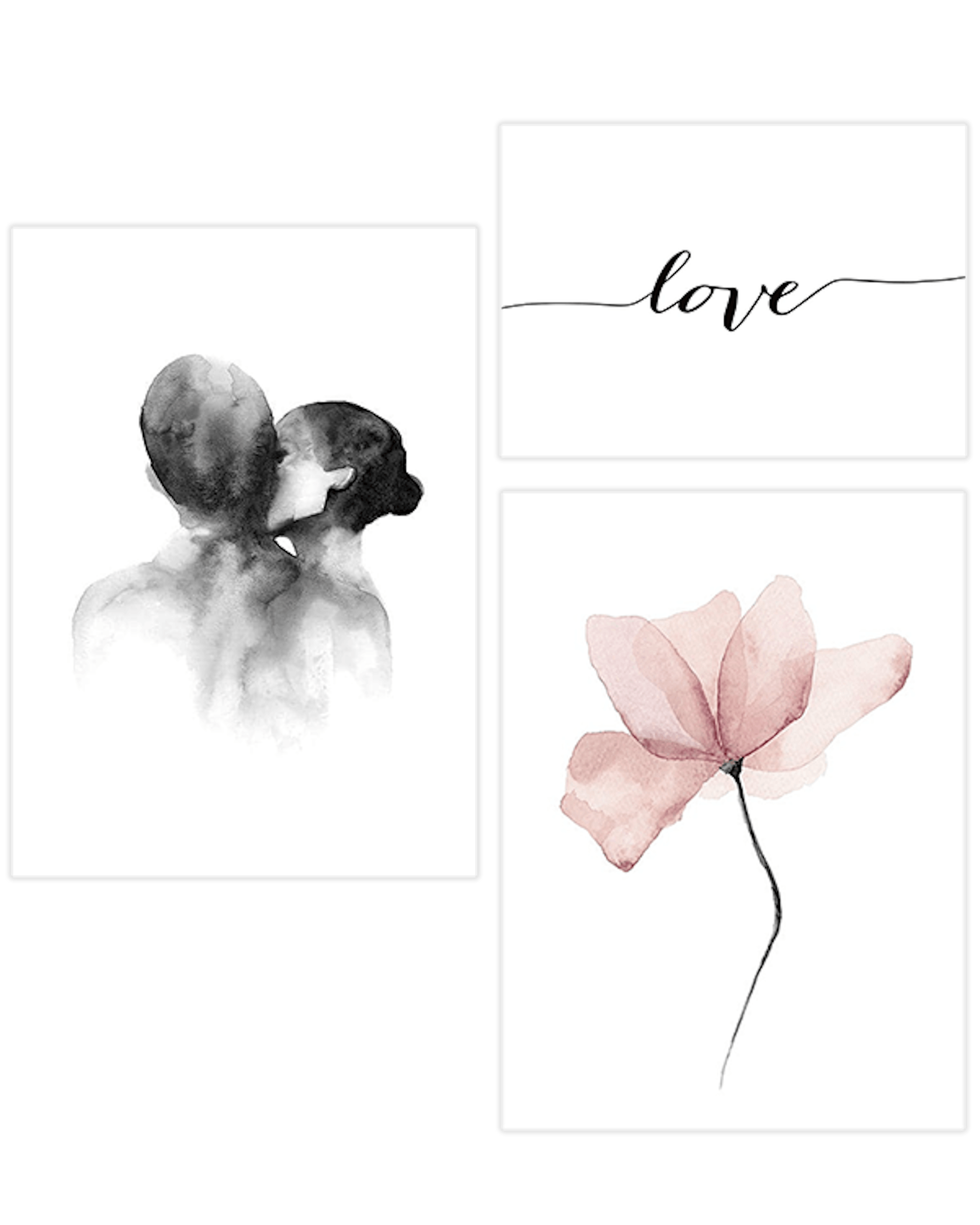 Romantic Trio Poster pack