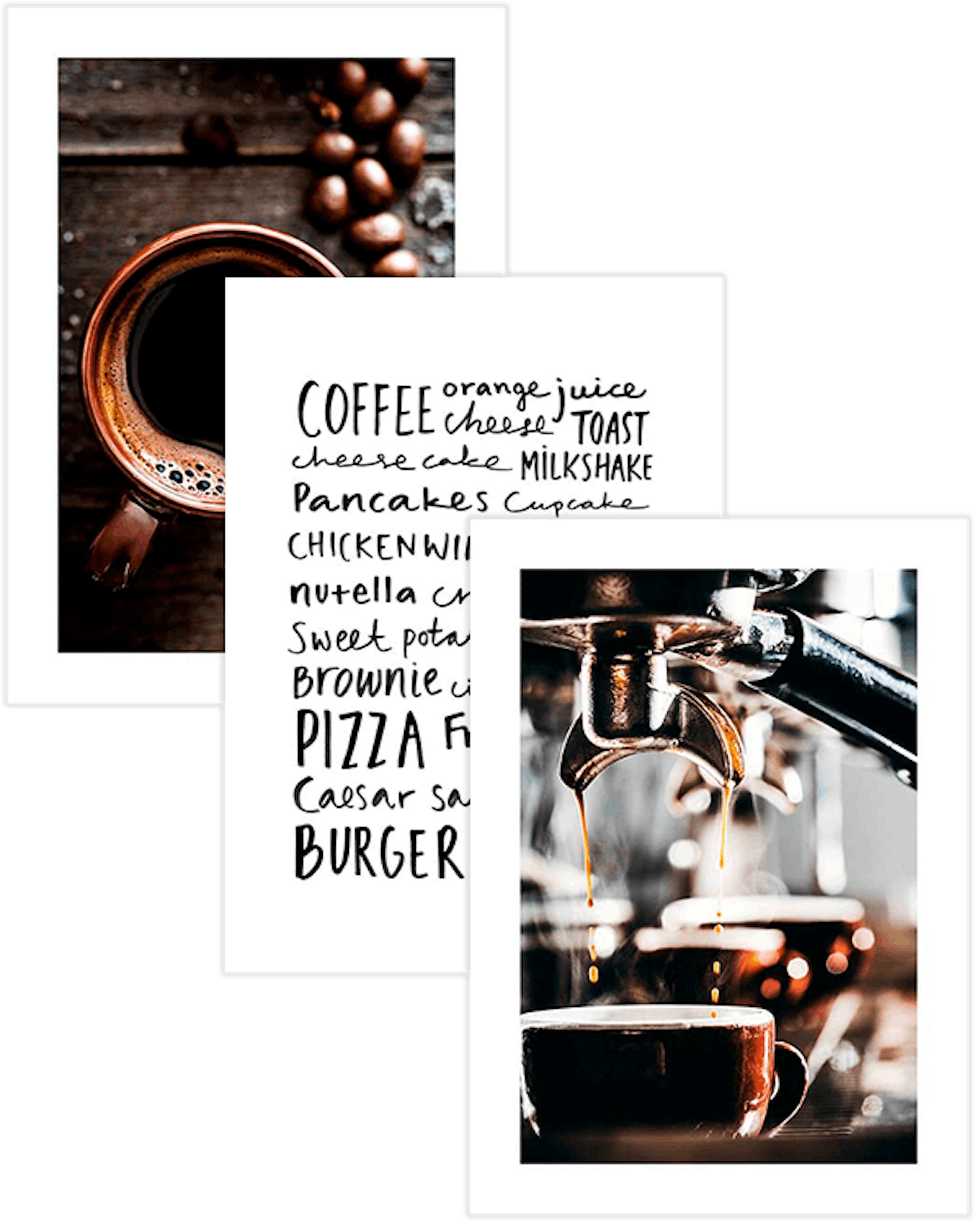 Freshly Brewed Trio Plakatpakke