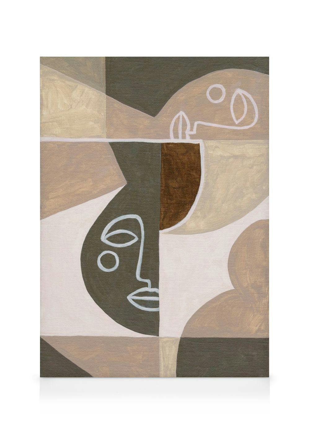 Telas decorativas Hiding Faces Tela (30x40 cm)