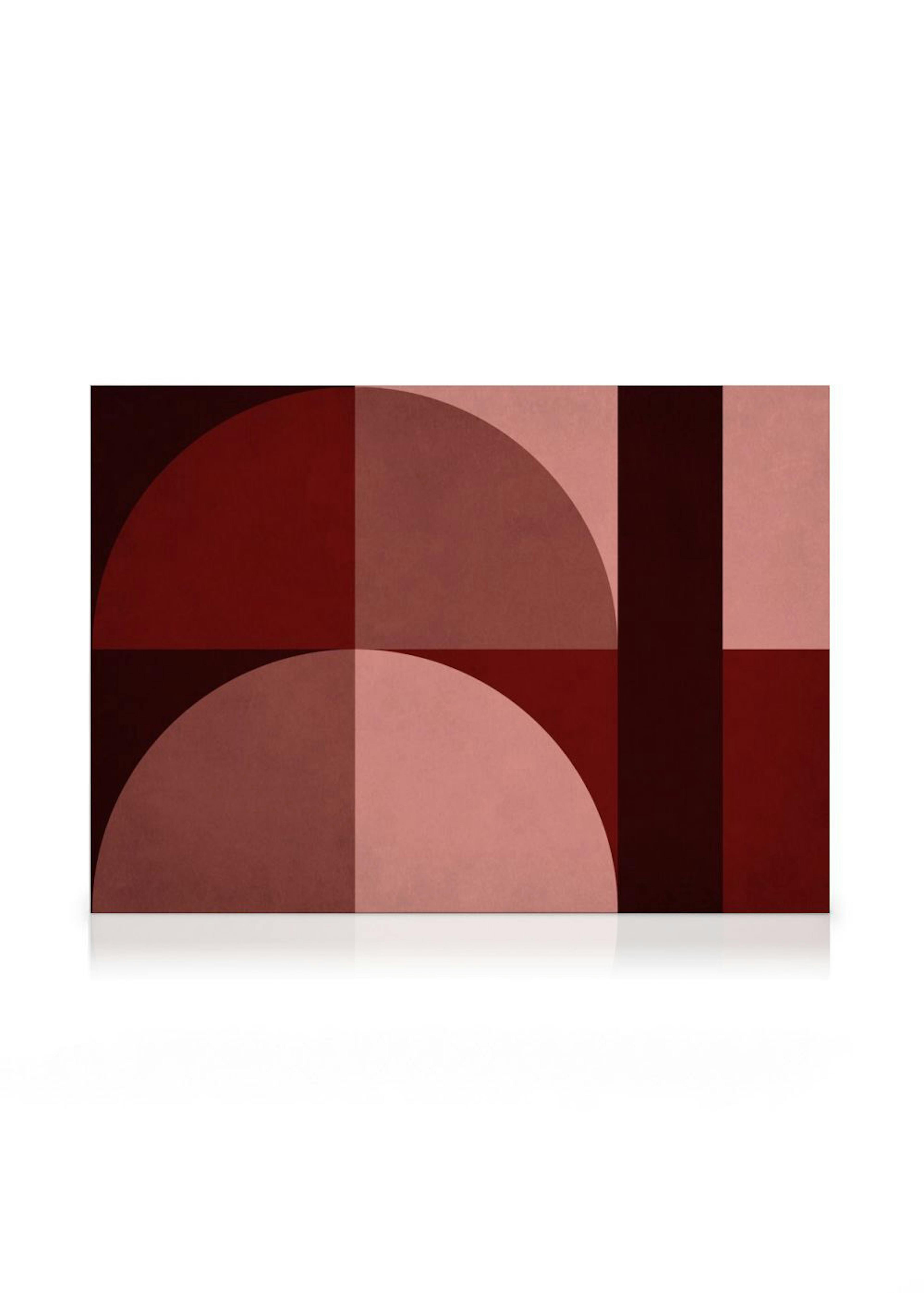 Shapes of Red Canvas 0
