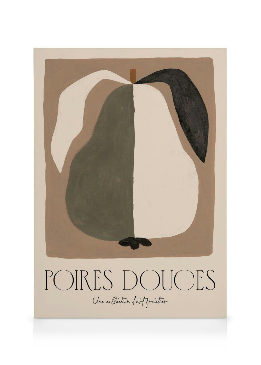 Telas decorativas Sweet Pear Tela (50x70 cm - Moldura de Carvalho)