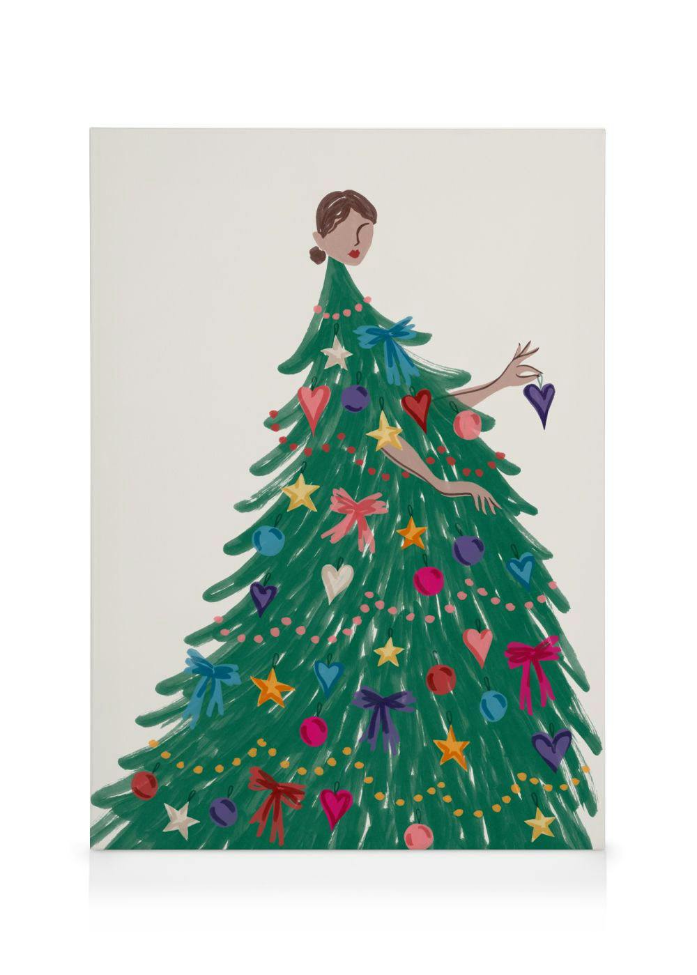 Canvas Schilderijen Dress for the Holidays Canvas (50x70 cm)