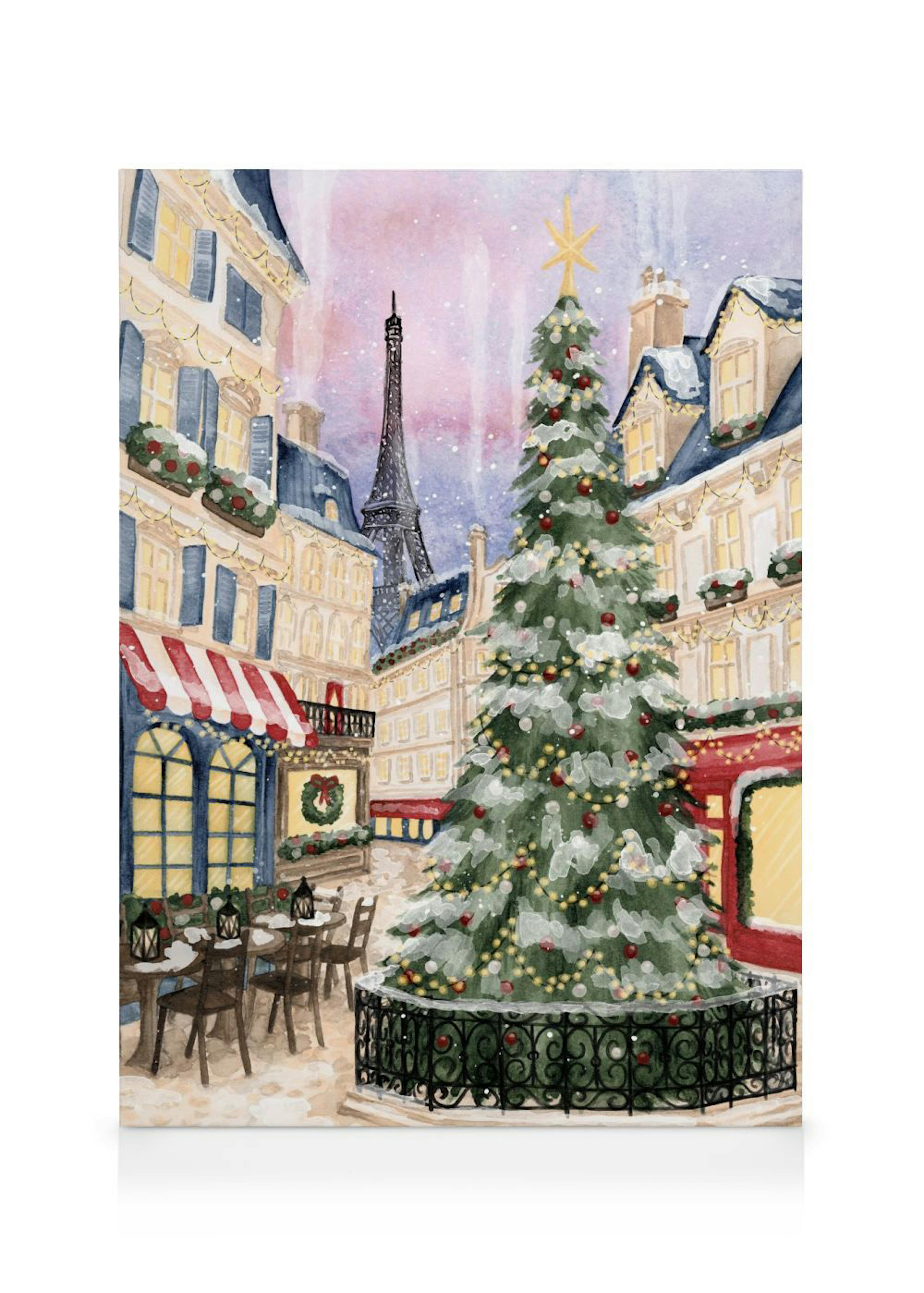 Christmas in Town Lerret 0