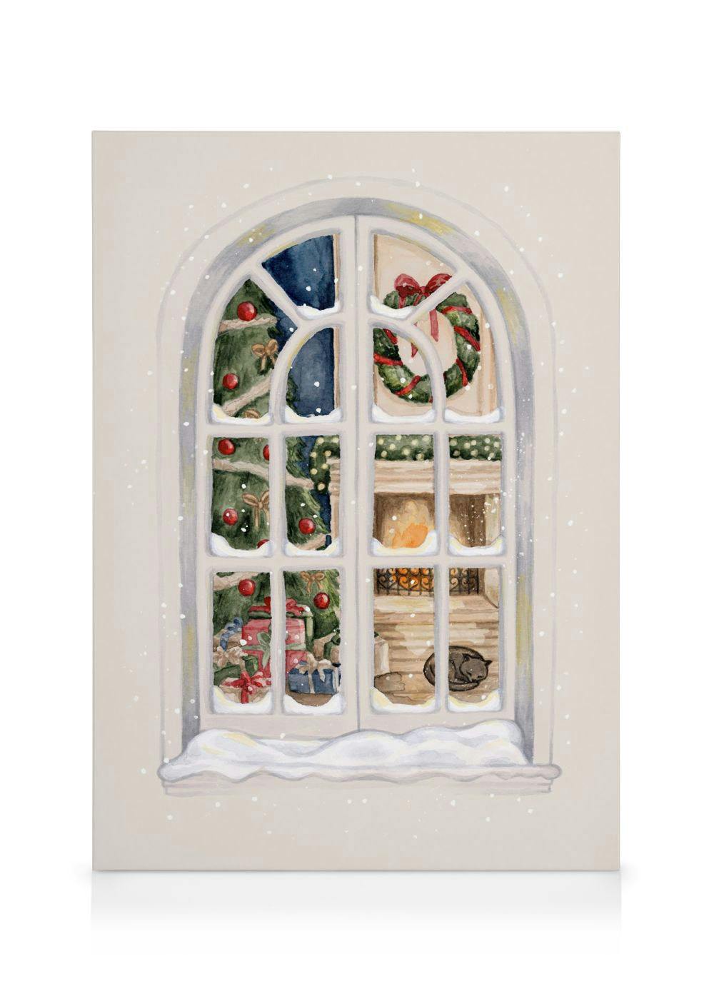 Obrazy na płótnie Christmas Inside Obraz na płótnie (50x70 cm - Czarna ramka)