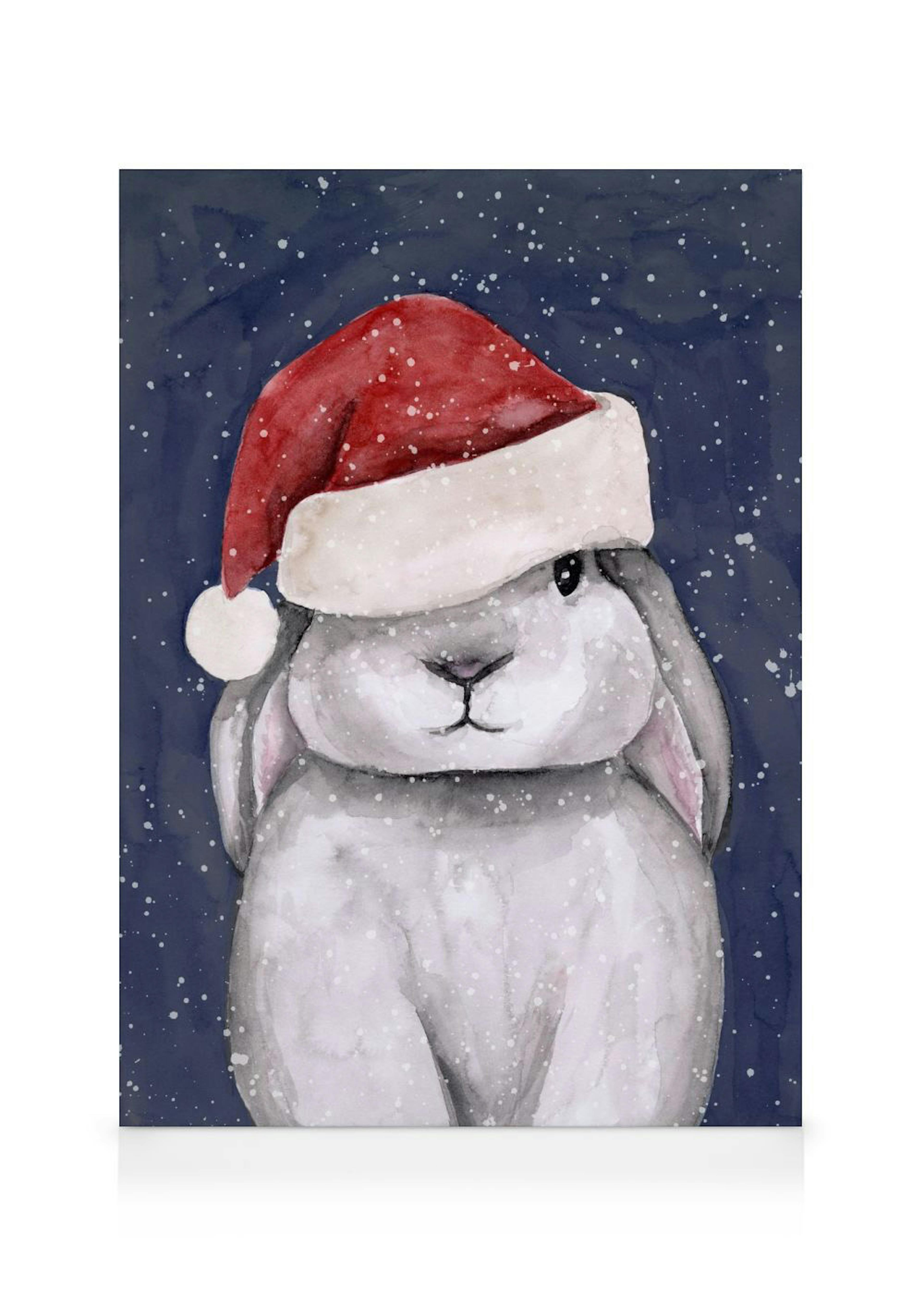 Christmas Bunny Lerret 0