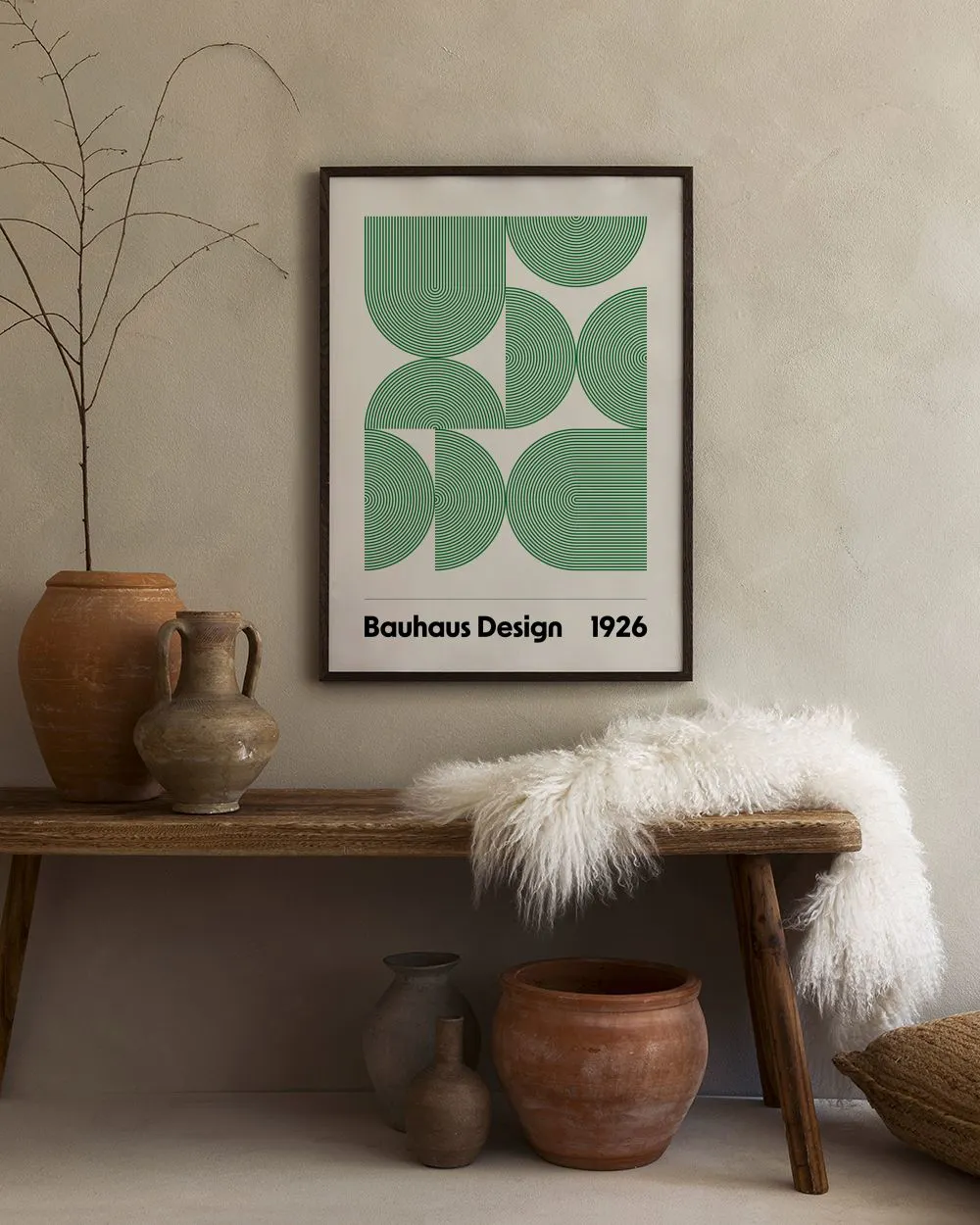 Bauhaus Design Poster – Geometrische Kunst 1926