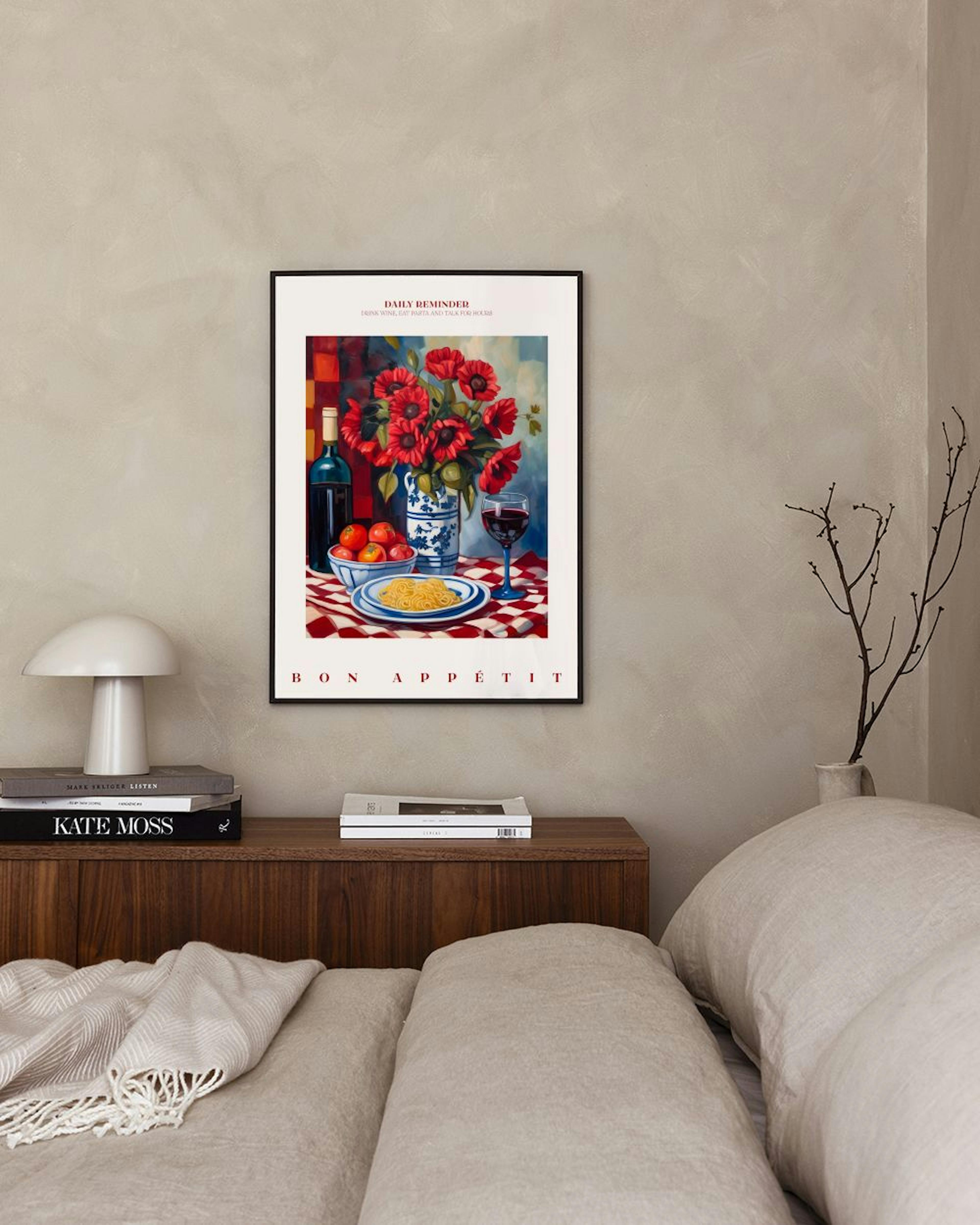A Pleasant Dinner Print
