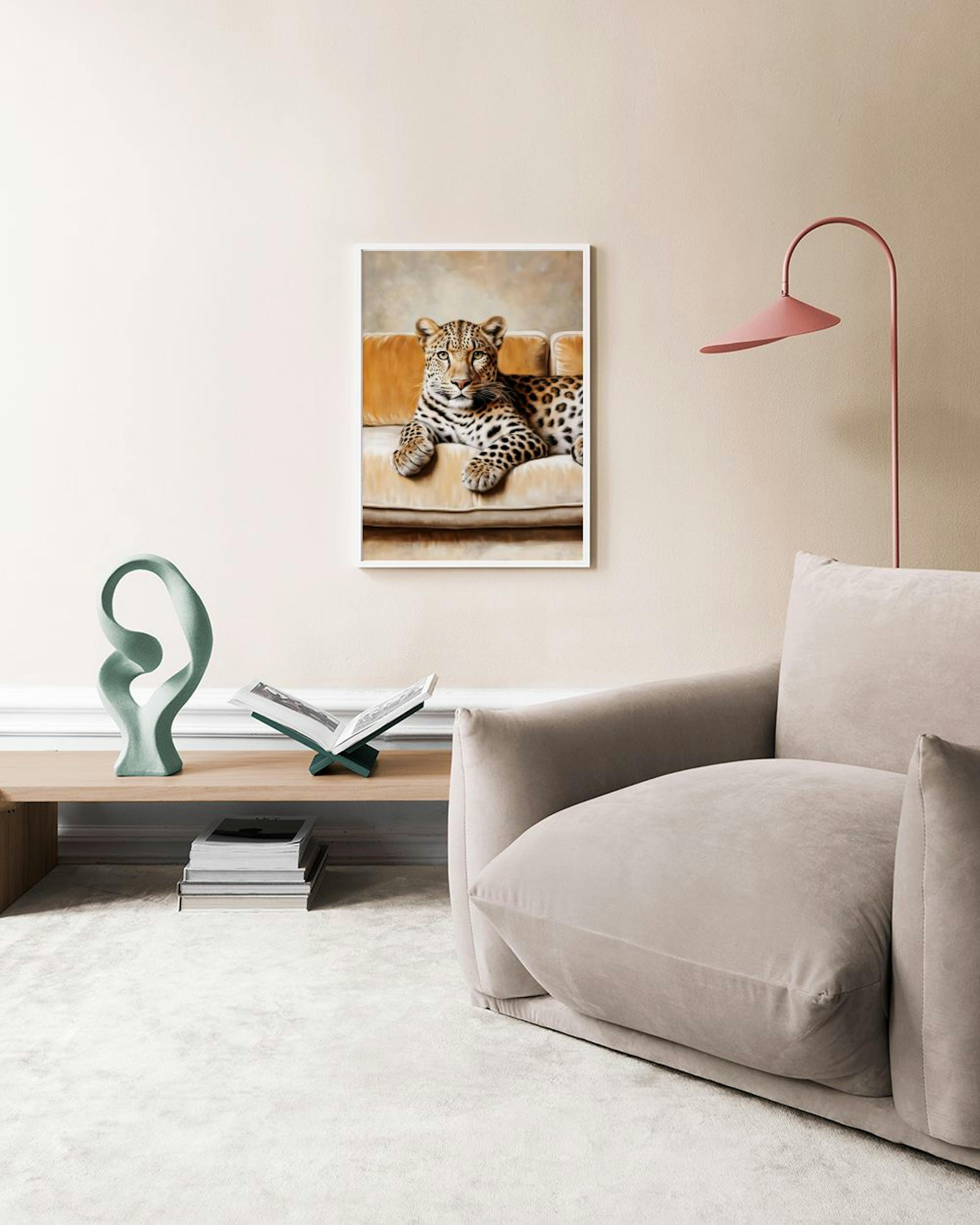 Luxurious Leopard Affiche