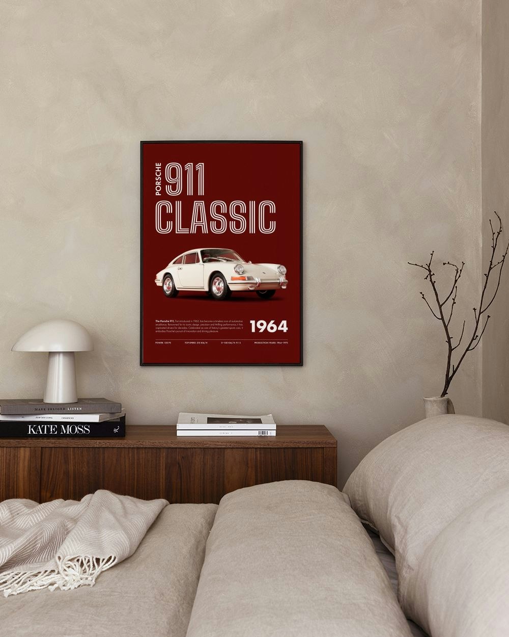 Poster Su Tela 40x60 Cm Con Auto Citroën DS, CX, XM, C6 – Stampa Artistica Moderna Per Parete