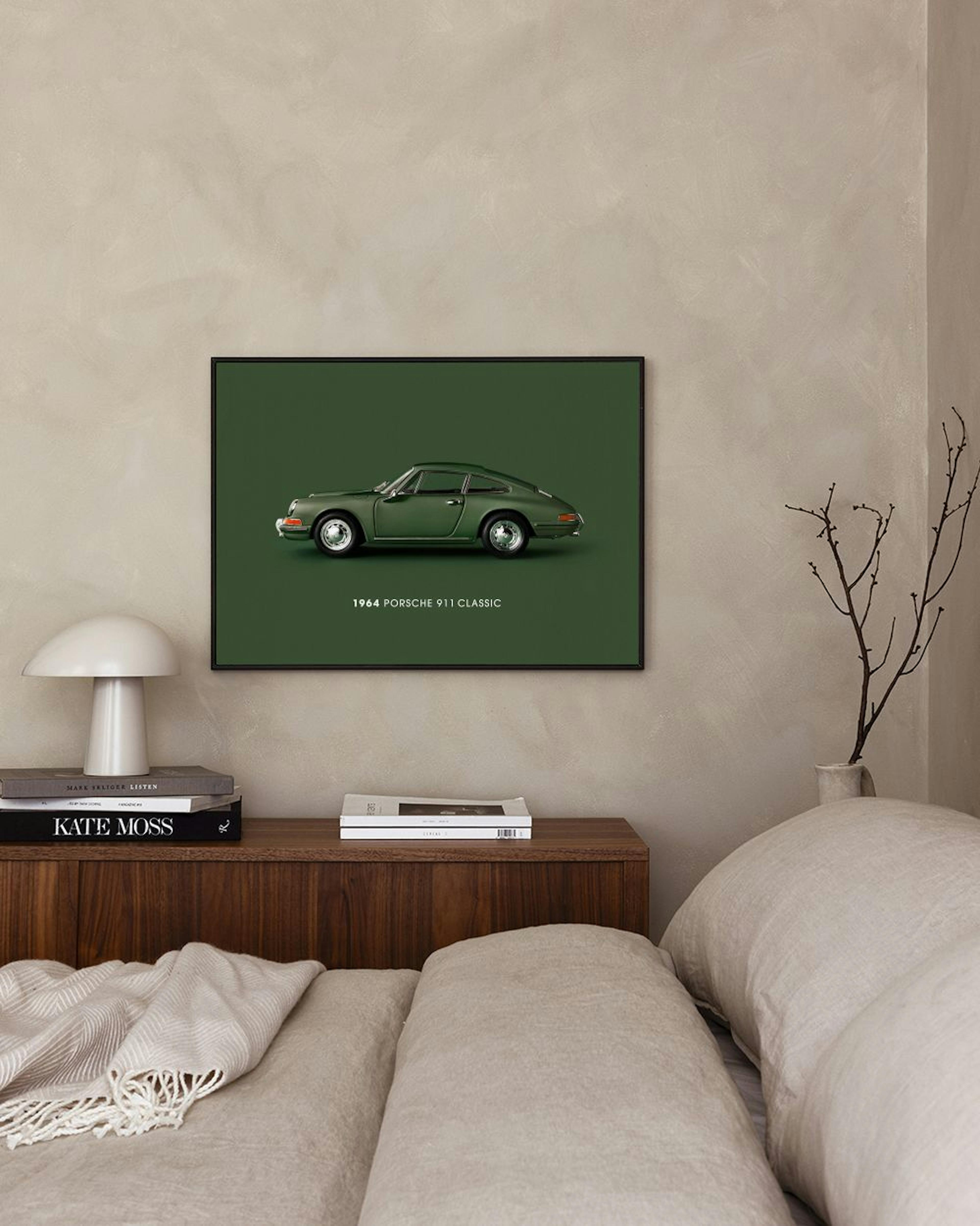 911 Classic Green Plakat