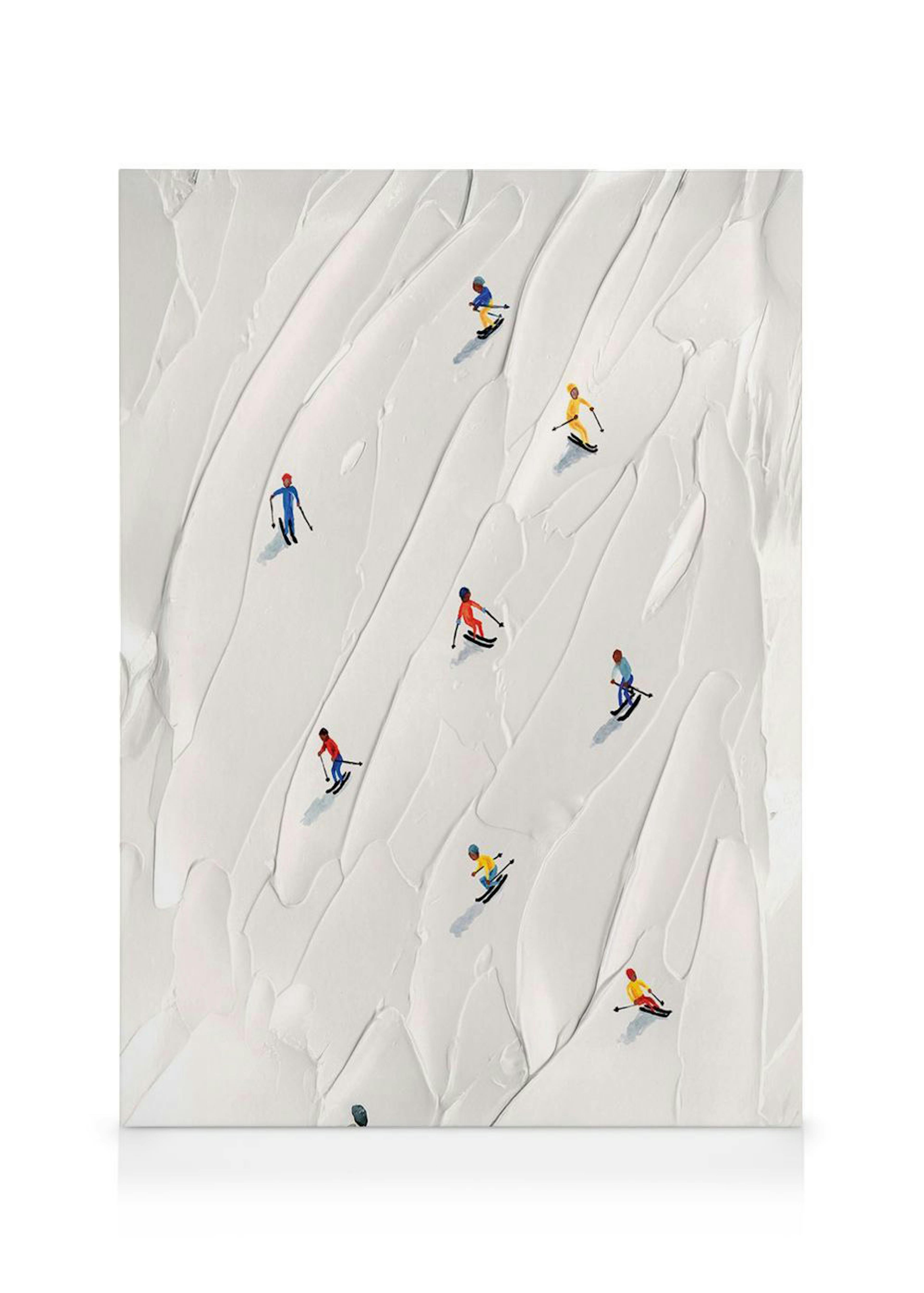 Ski Slope Canvastavla 0