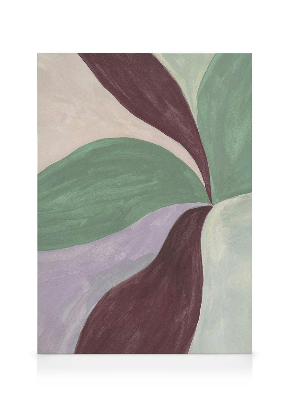 Tons Terreux No1 Stampa su Tela (50x70 cm - Cornice in nero)- Pittura