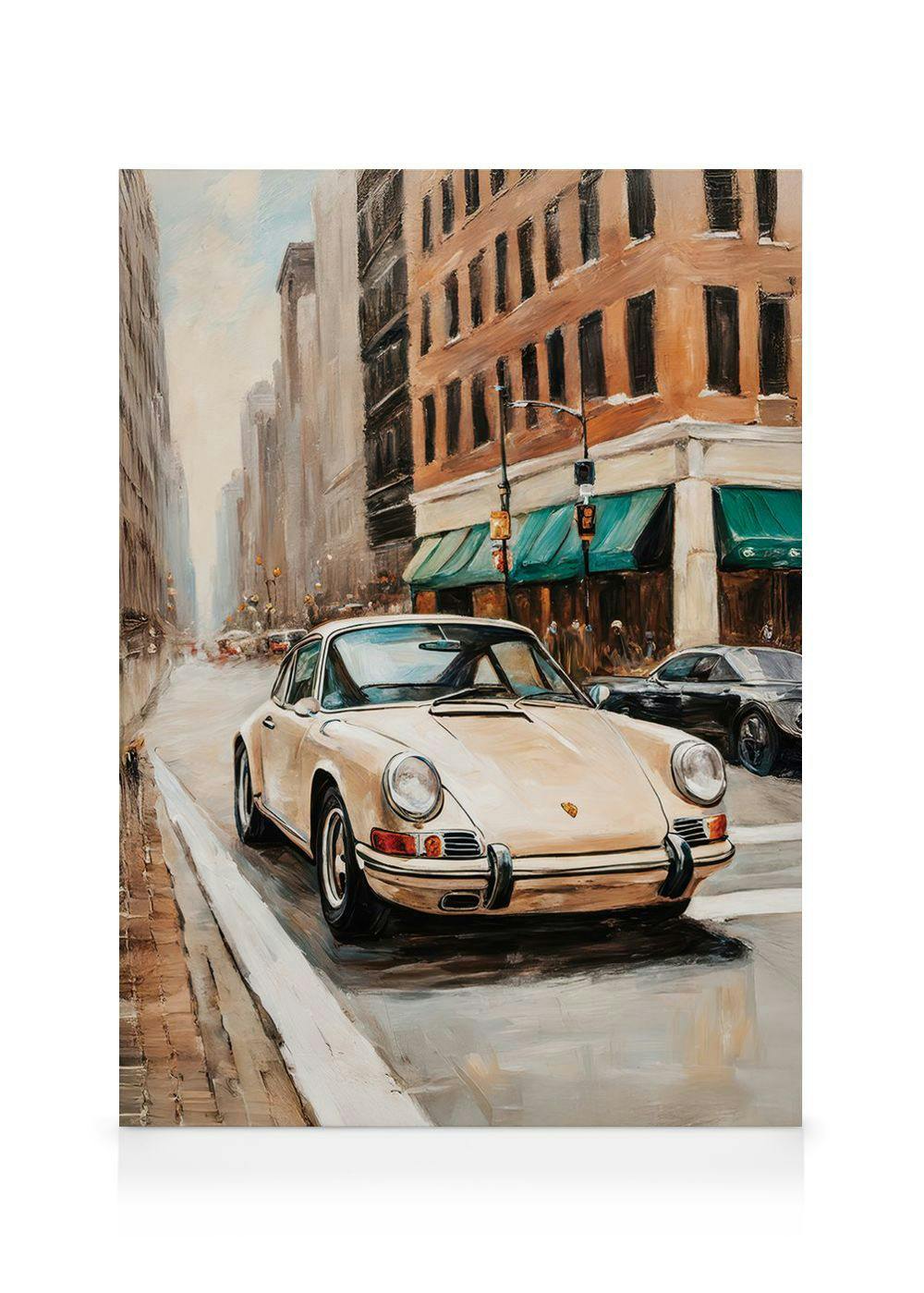 Canvastavlor Beige Nostalgia Canvastavla (100x140 cm - Ekram)