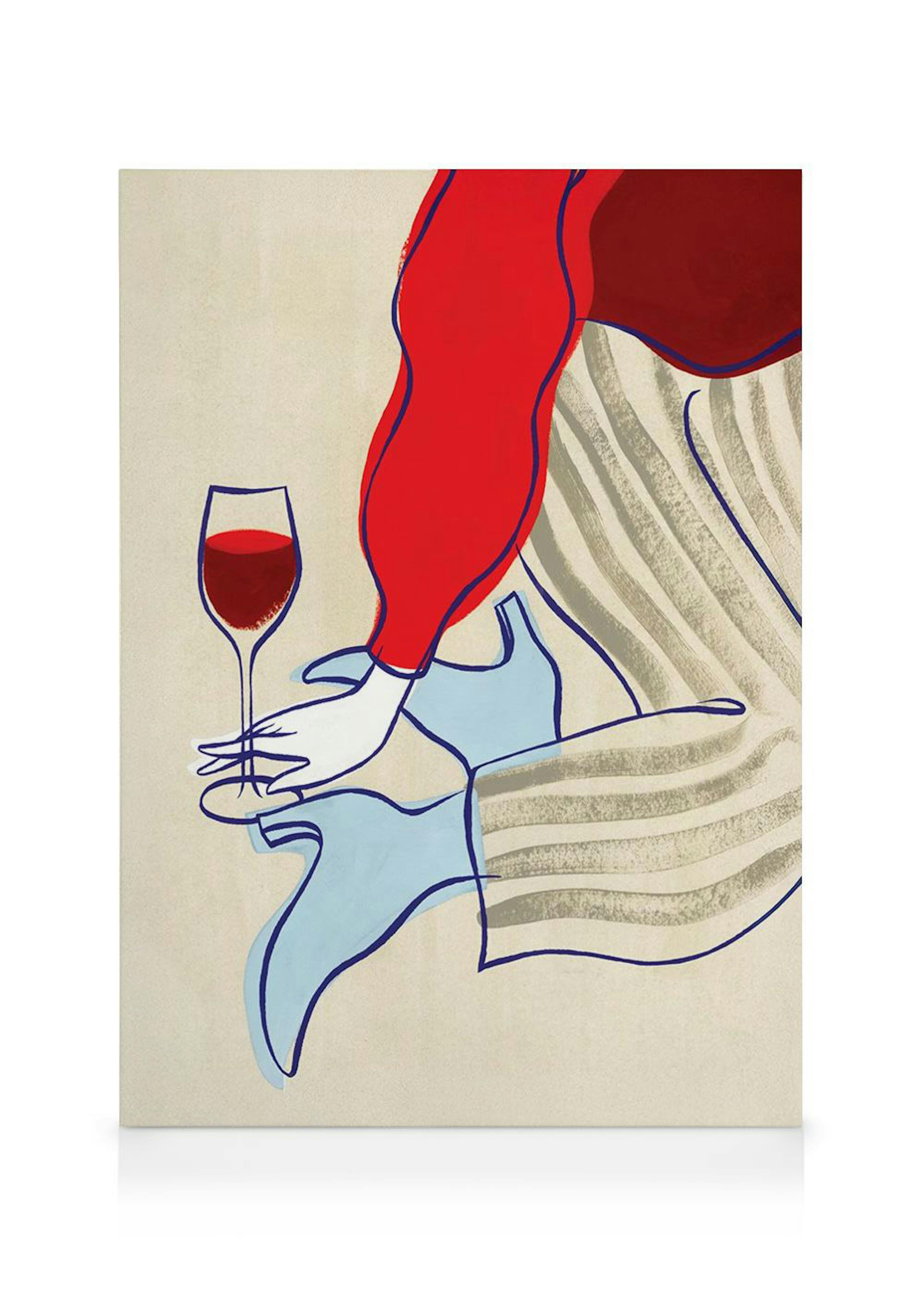 Sittin' and Sippin' Canvas print 0