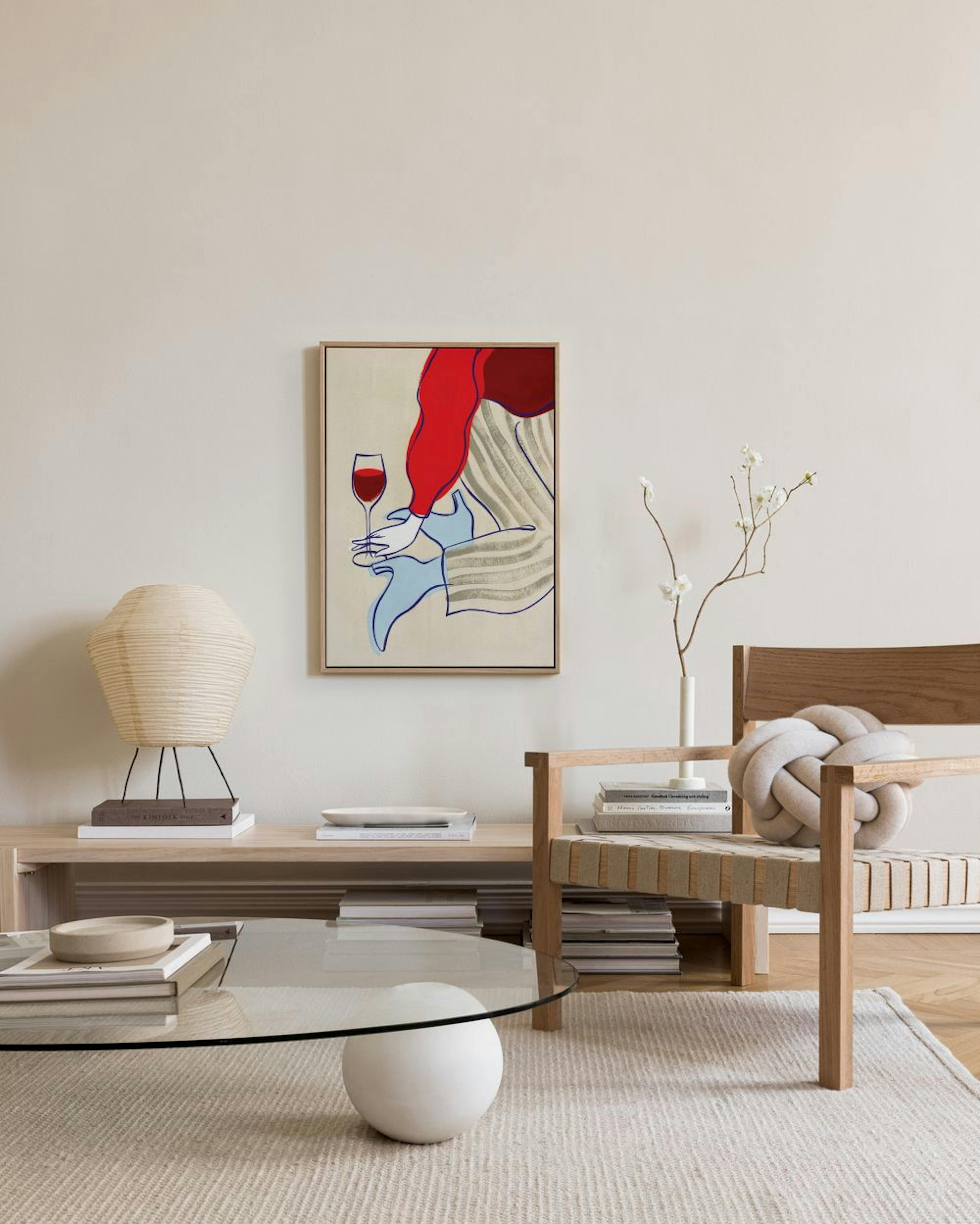 Sittin' and Sippin' Canvas