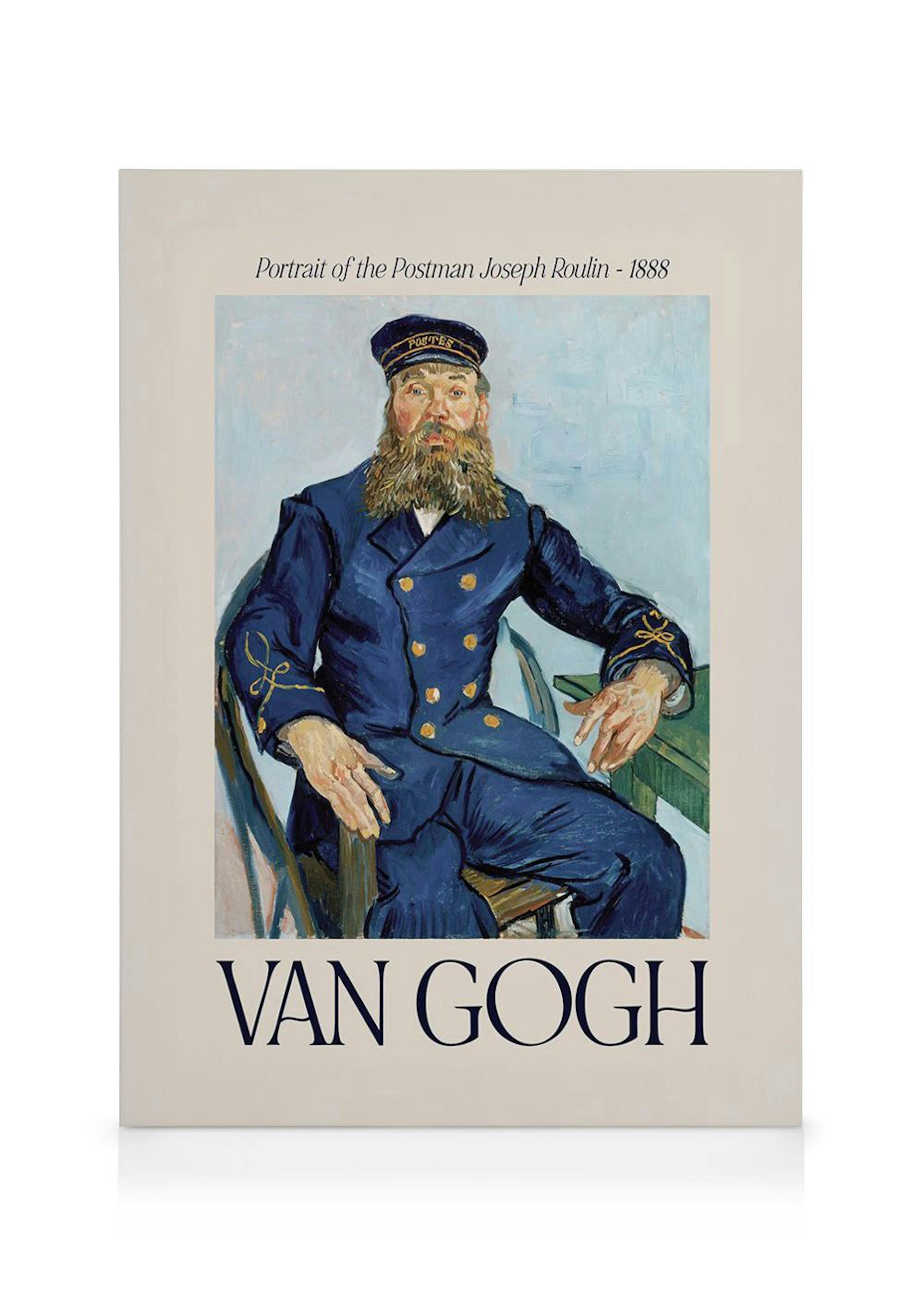 Van Gogh - Portrait of the Postman Joseph Roulin Tela 0
