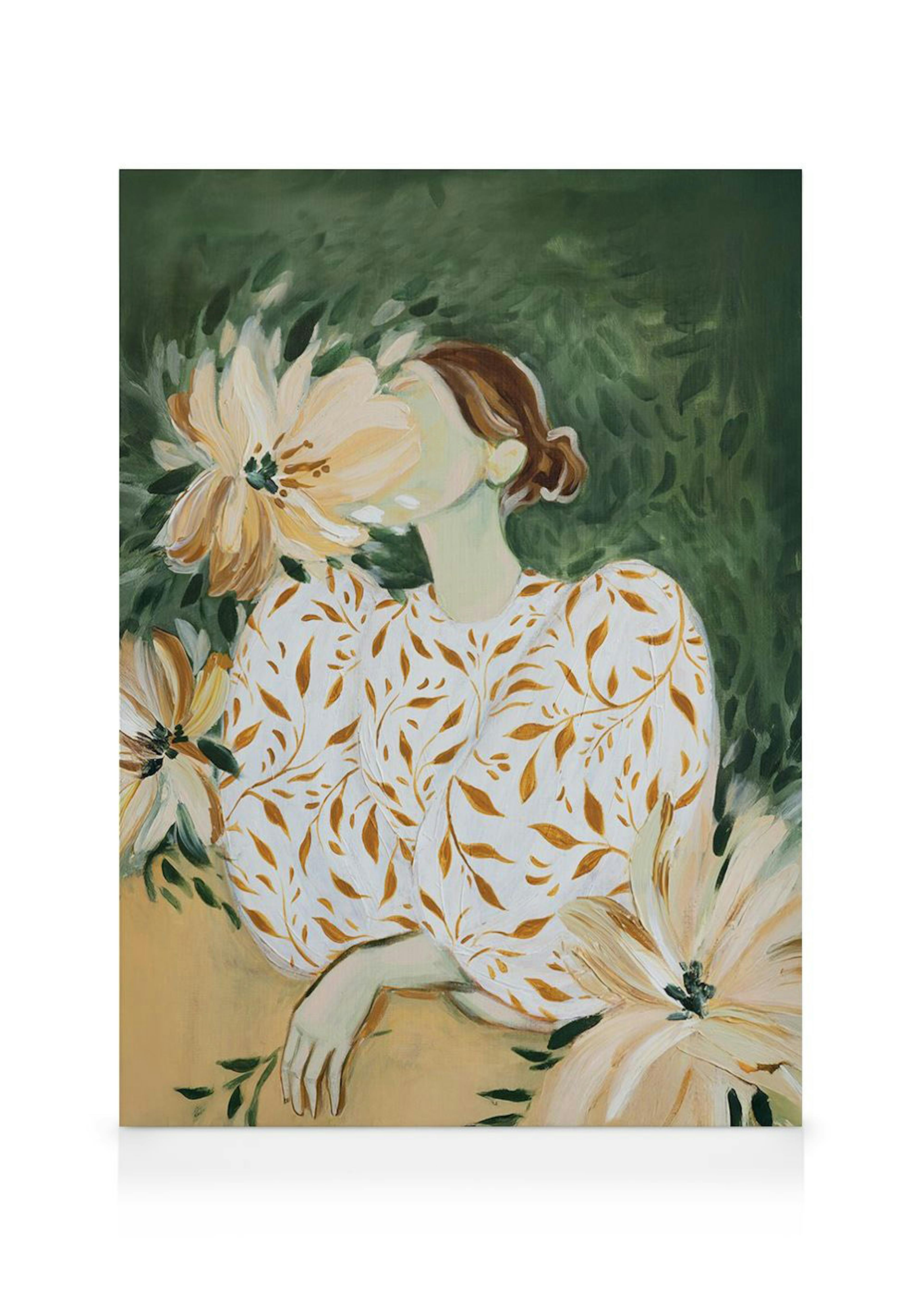 Rustic Garden Portrait Canvas print 0
