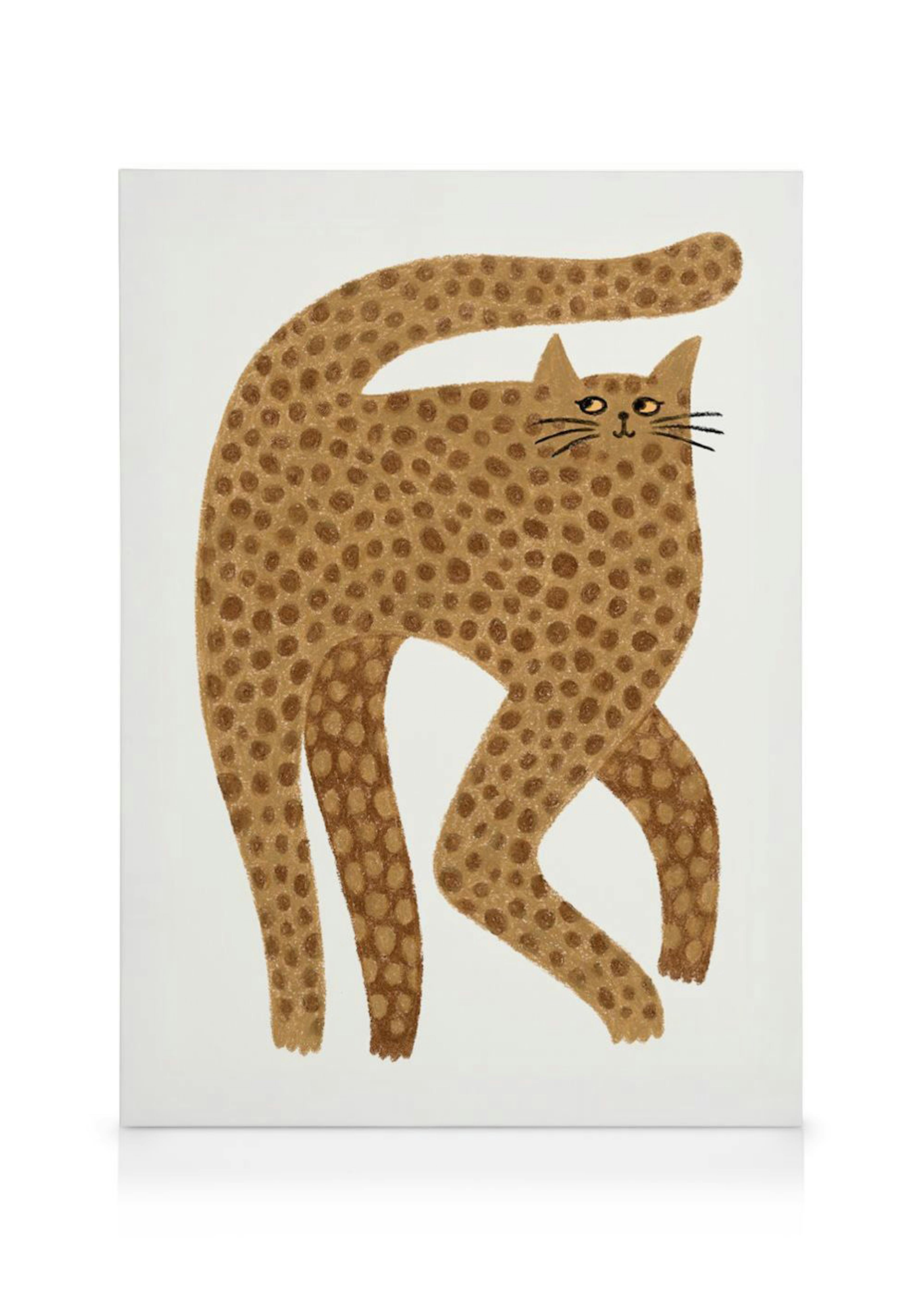 Likable Leopard Canvas 0