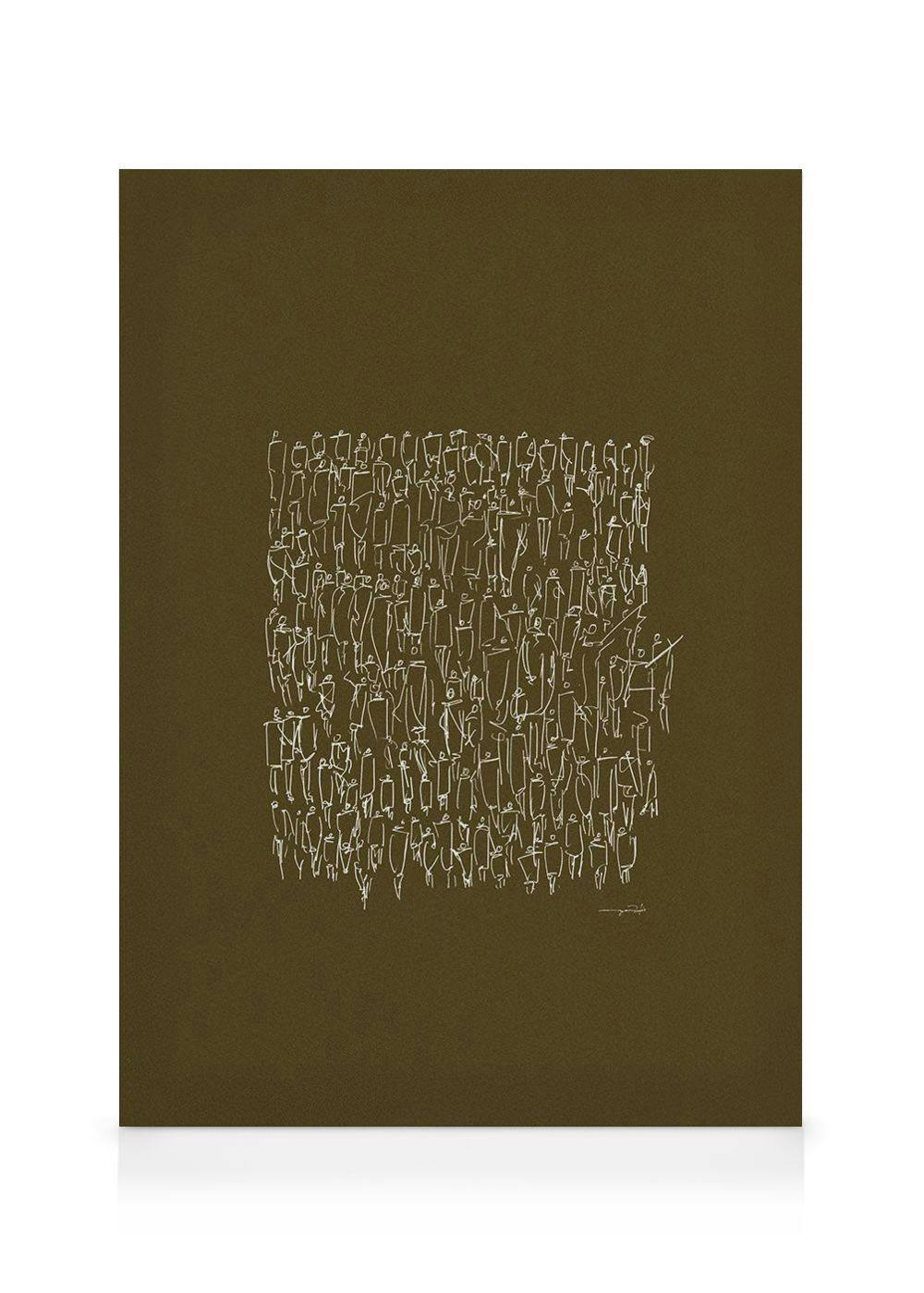 Canvas Prints Mie & Him - People Canvas print (100x140 cm)