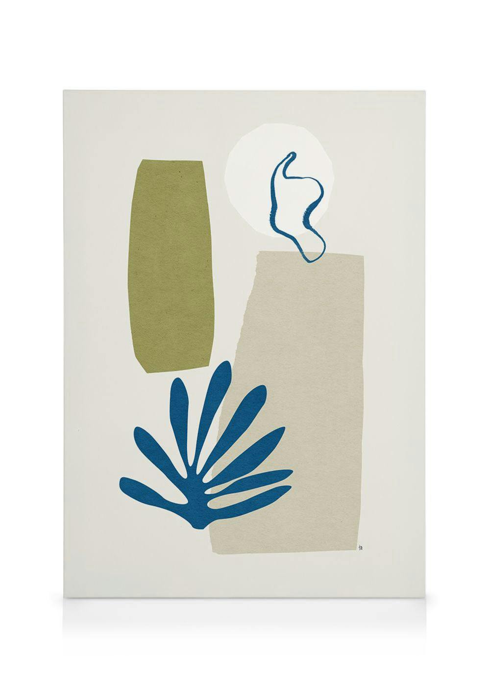 Canvas Prints Tracie Andrews - Jardin Canvas print (50x70 cm - Black Frame)