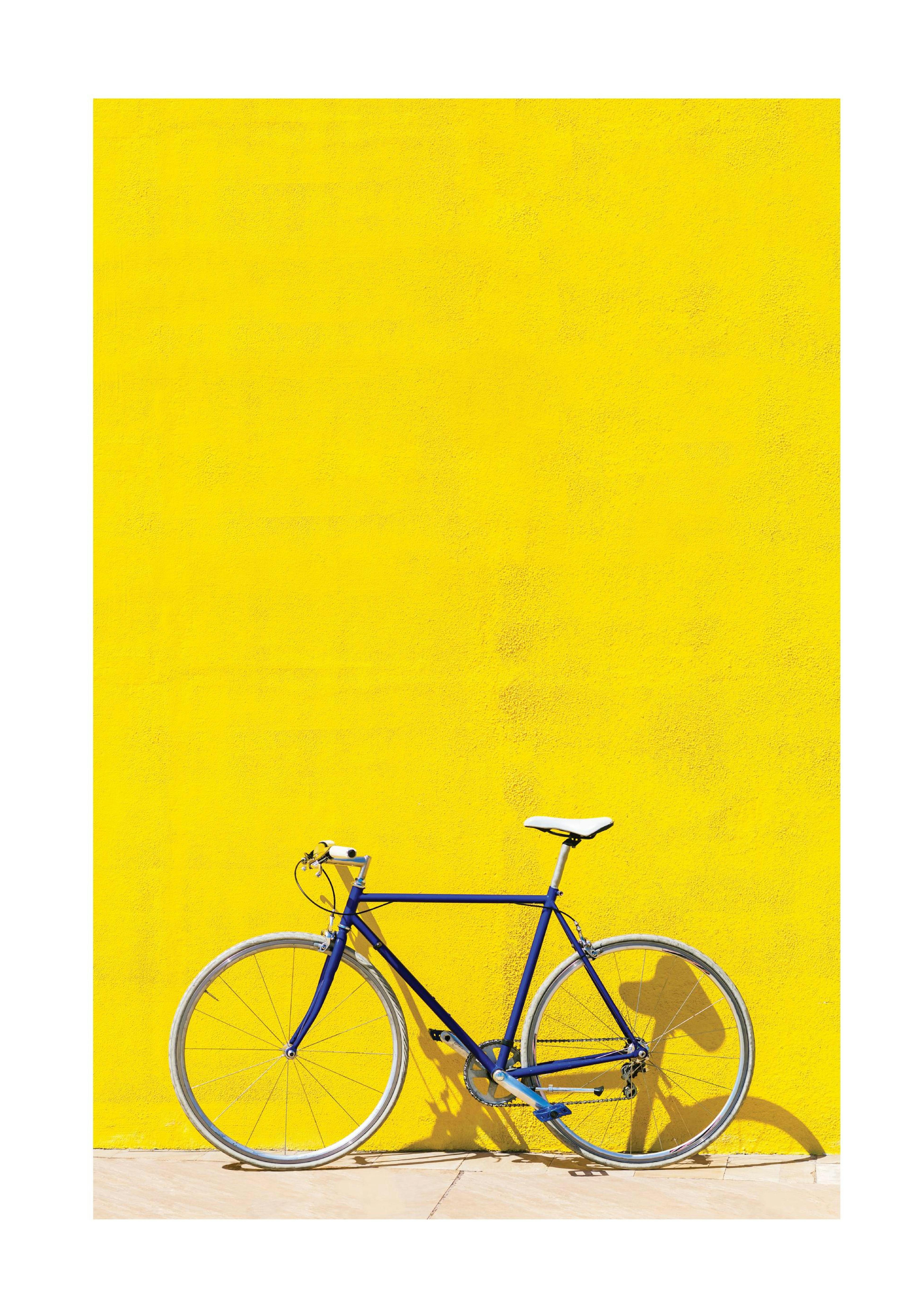 Yellow Bike Print 0