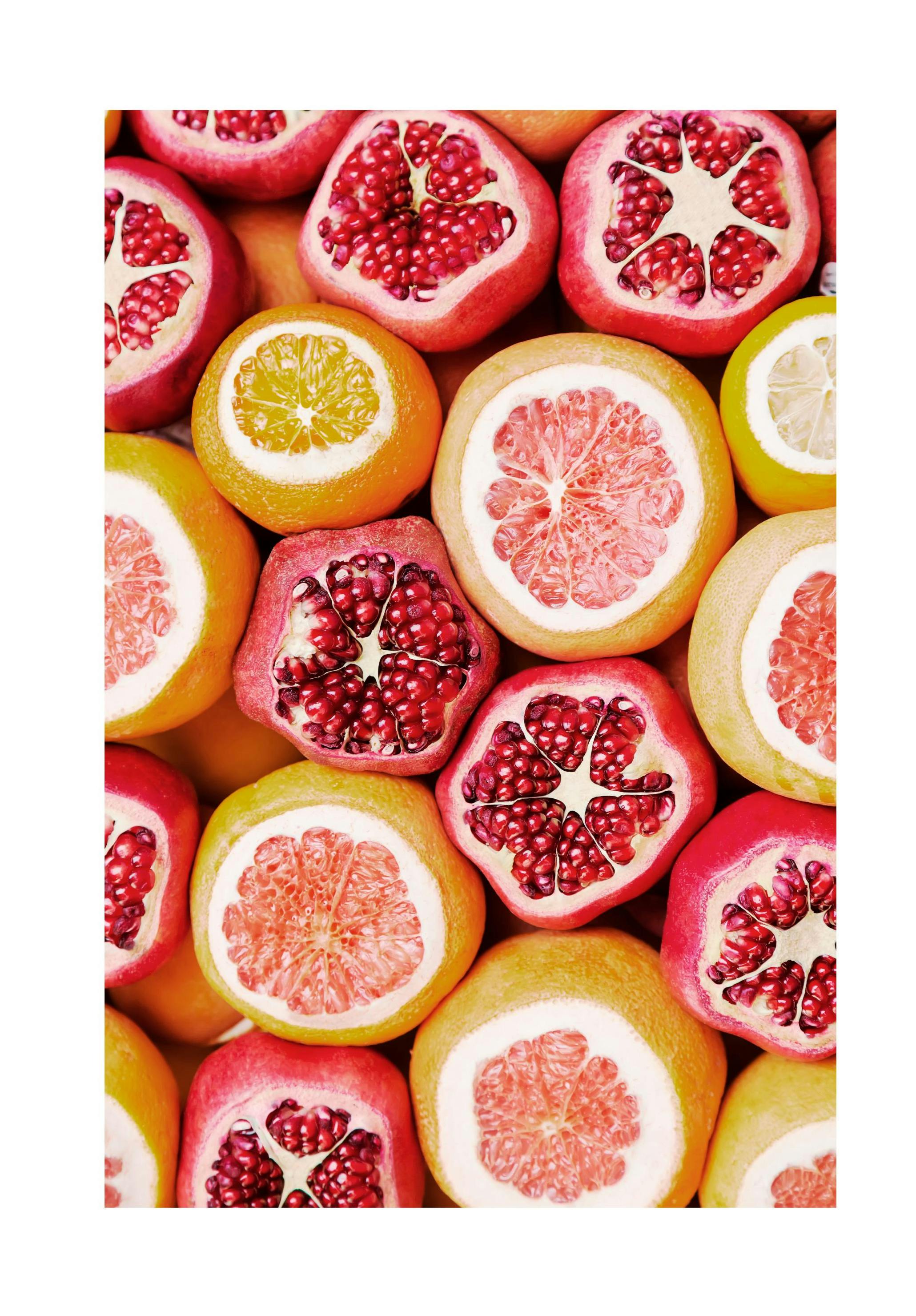 Prints - Exotic Fruits Print (50x70 cm) - Kitchen wall art