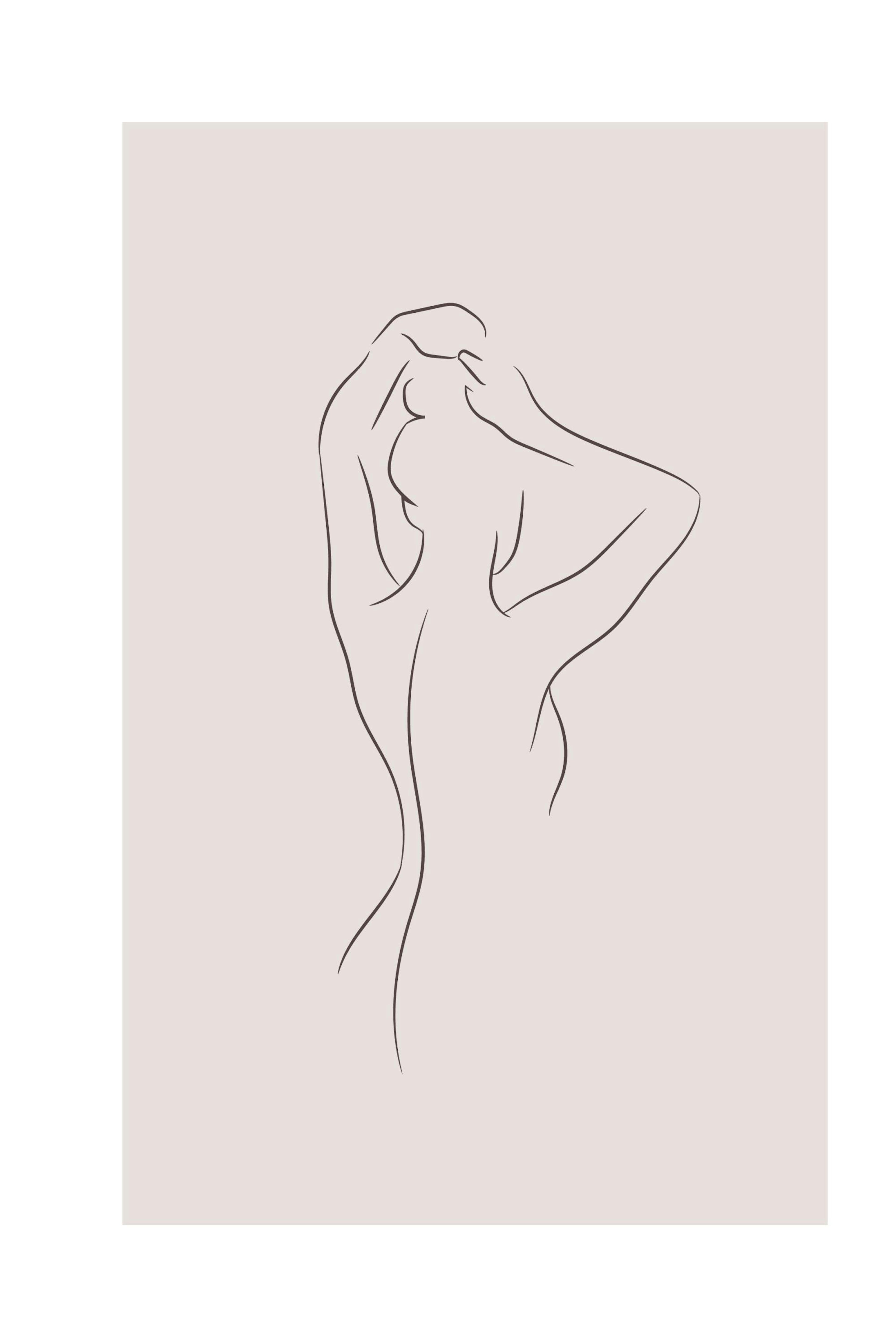 Simple Lines No1 Affiche 0