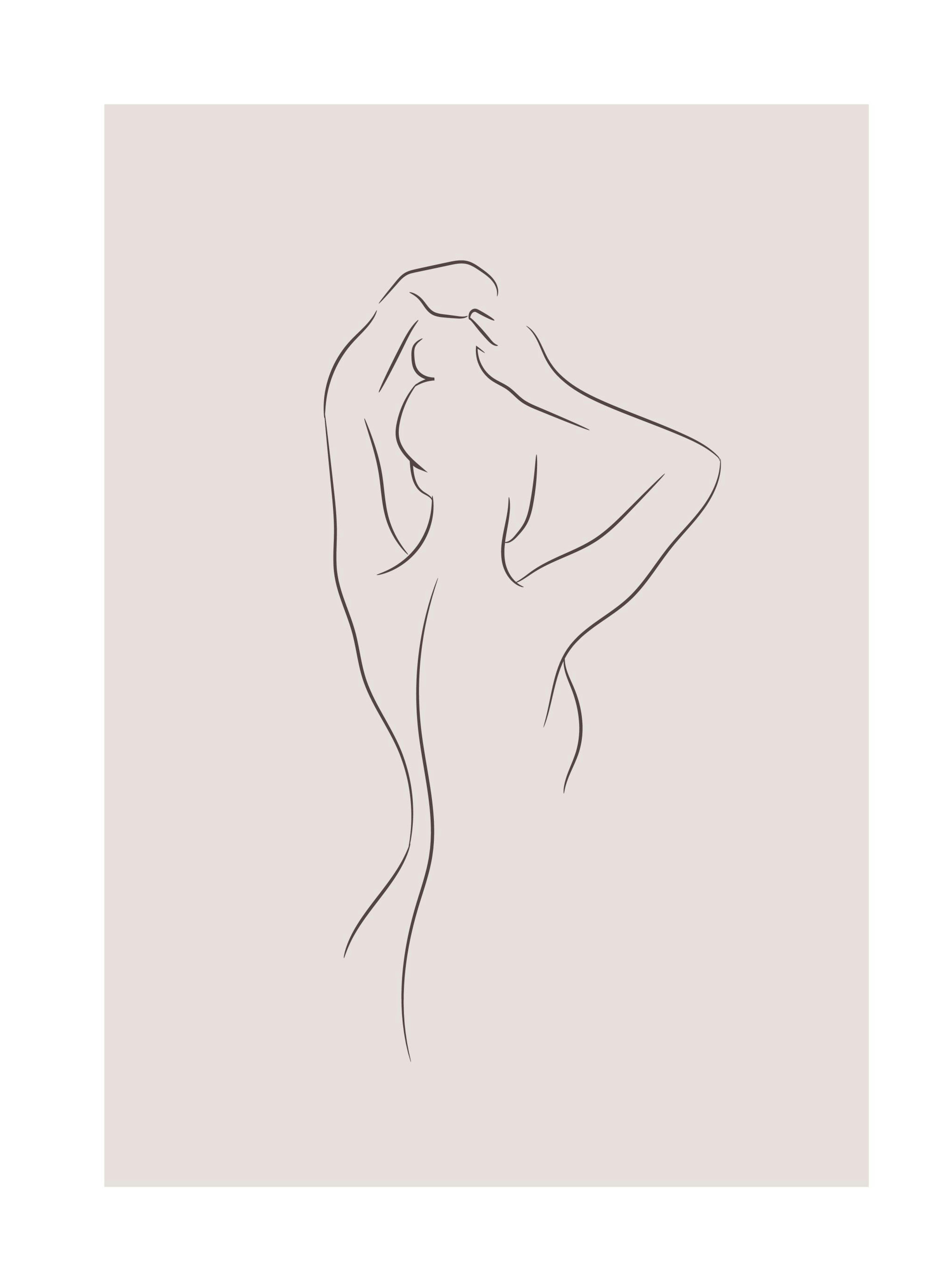 Simple Lines No1 Print 0