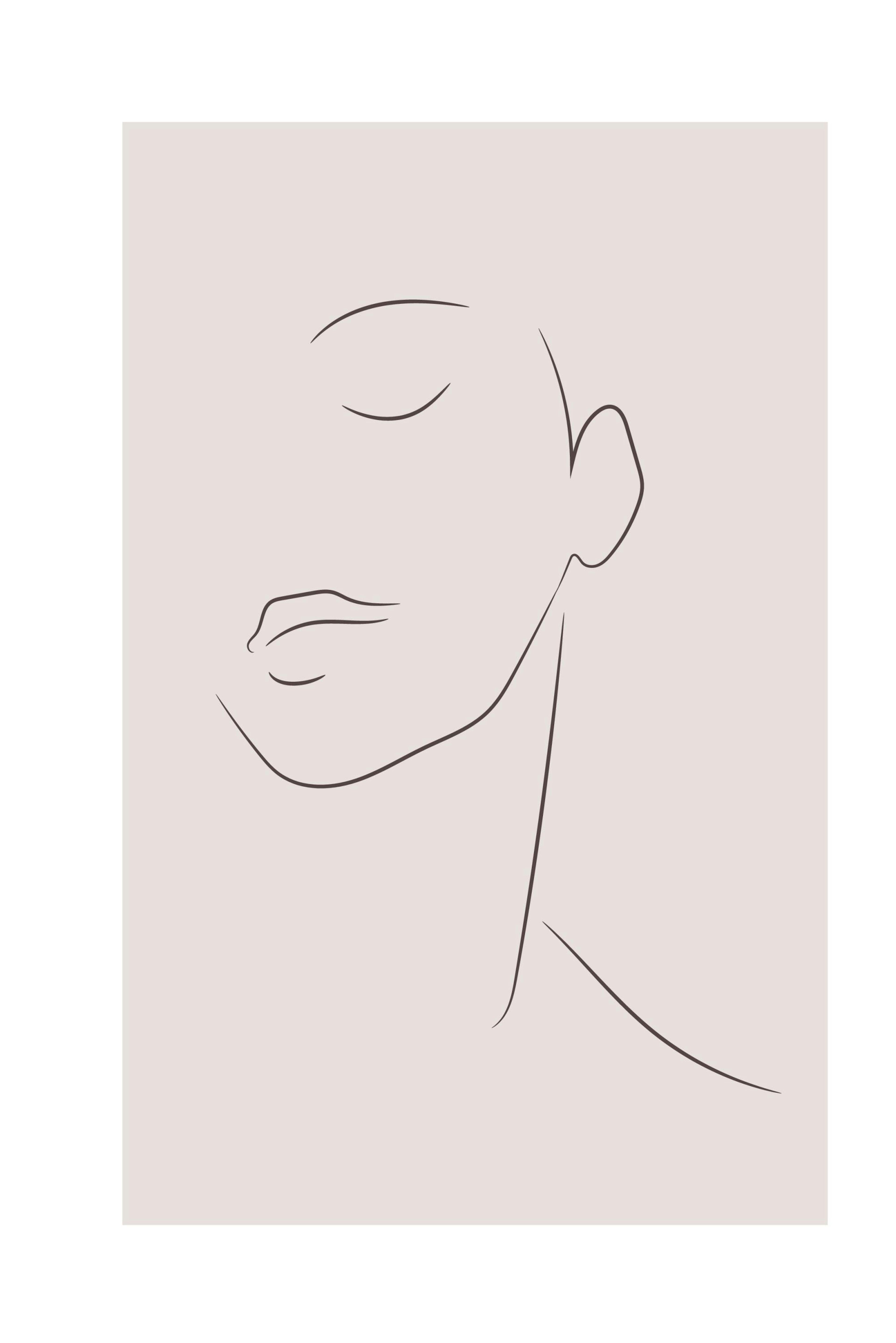 Simple Lines No2 Poster