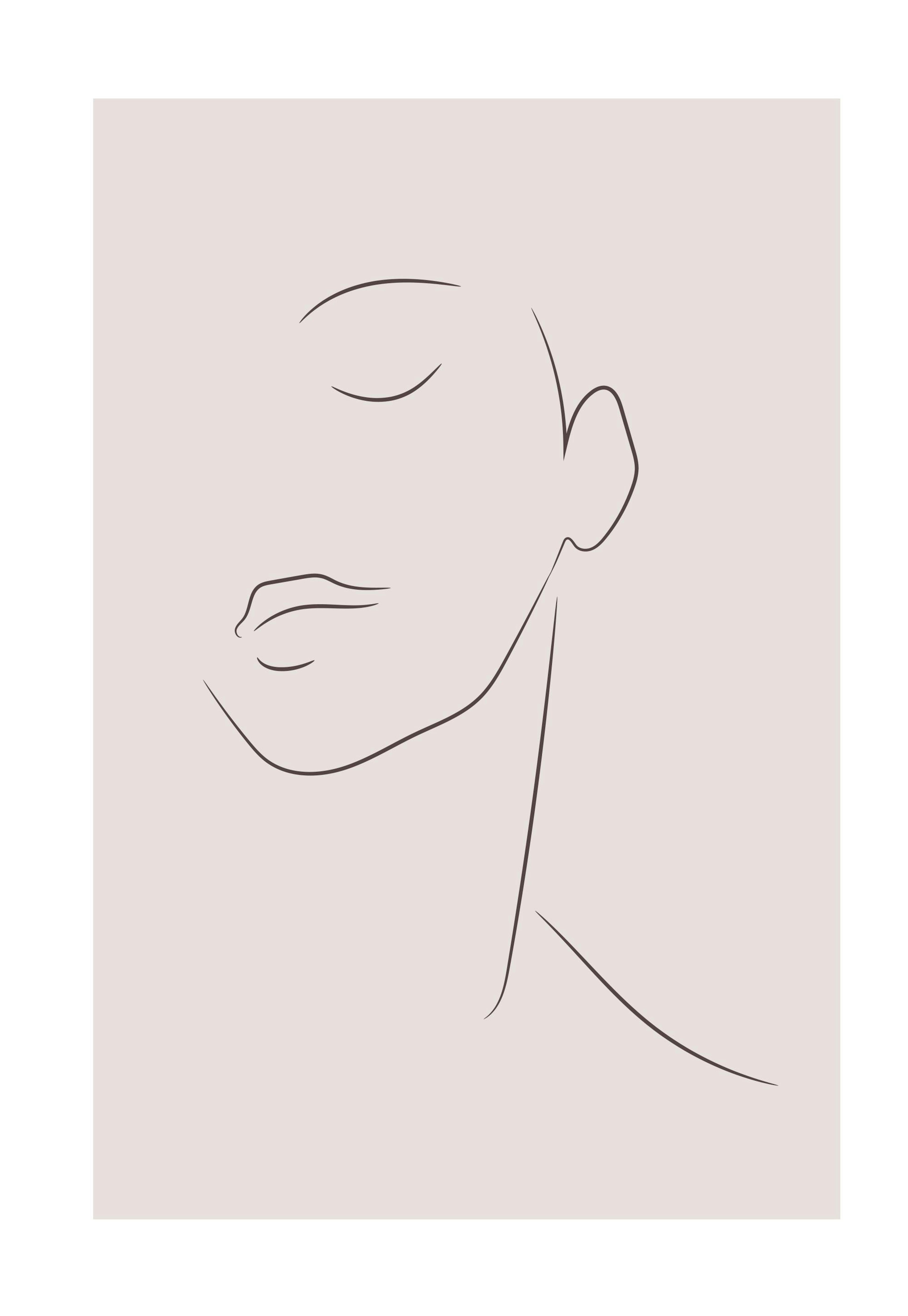 Simple Lines No2 Print 0