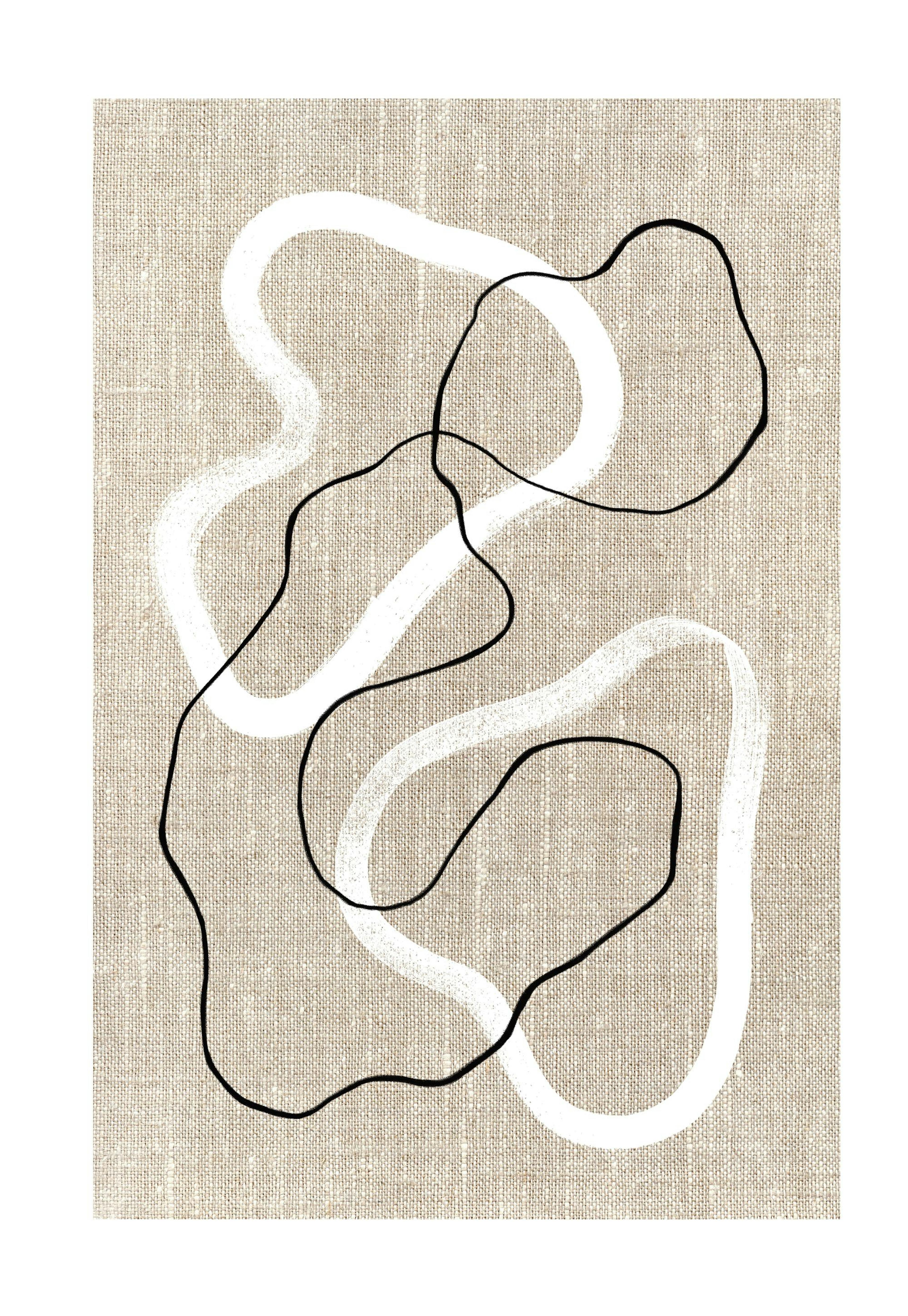 Texture Shapes No1 Juliste