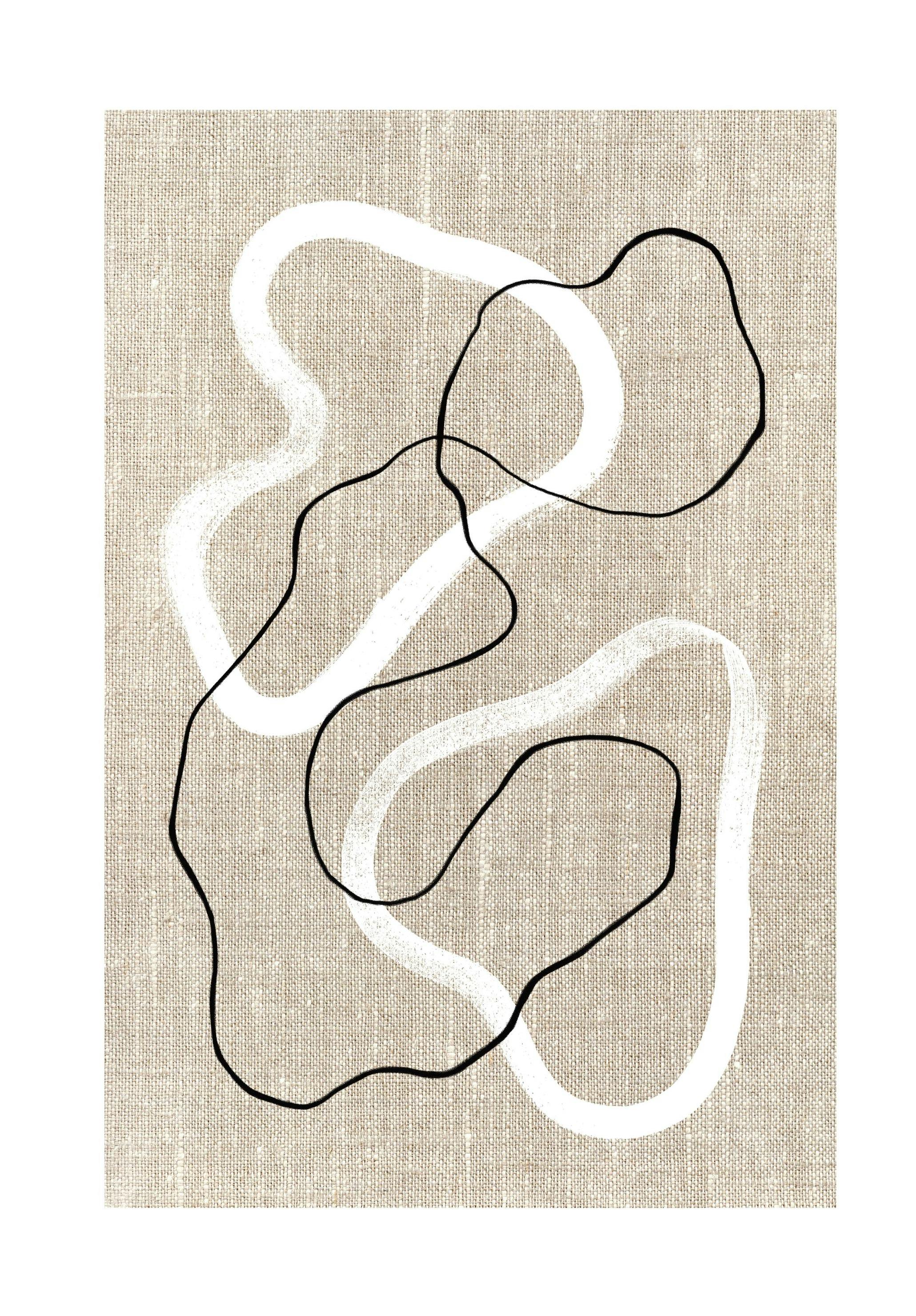 Prints - Texture Shapes No1 Print (50x70 cm) - Art prints