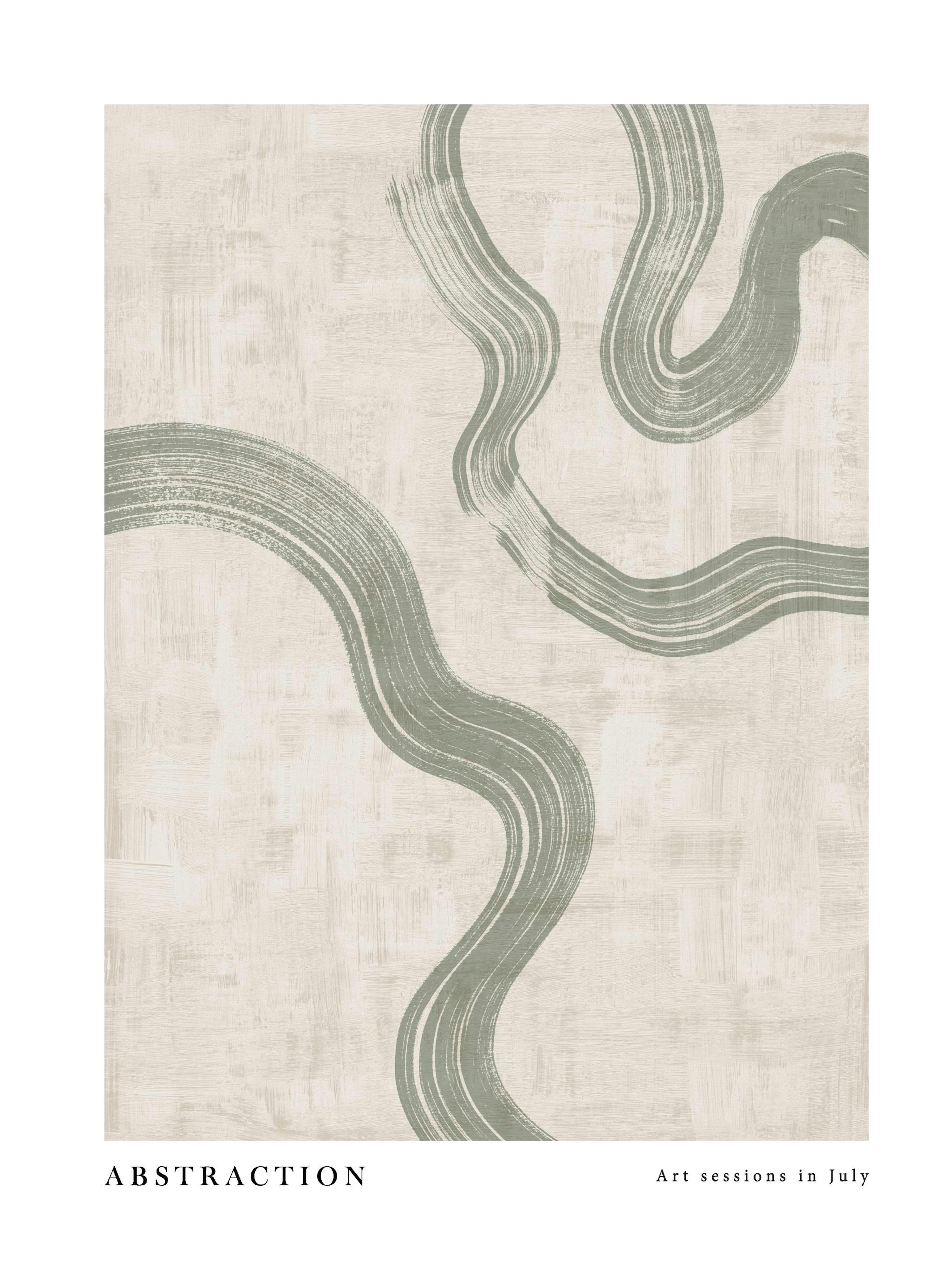 Green Abstraction No2 Print